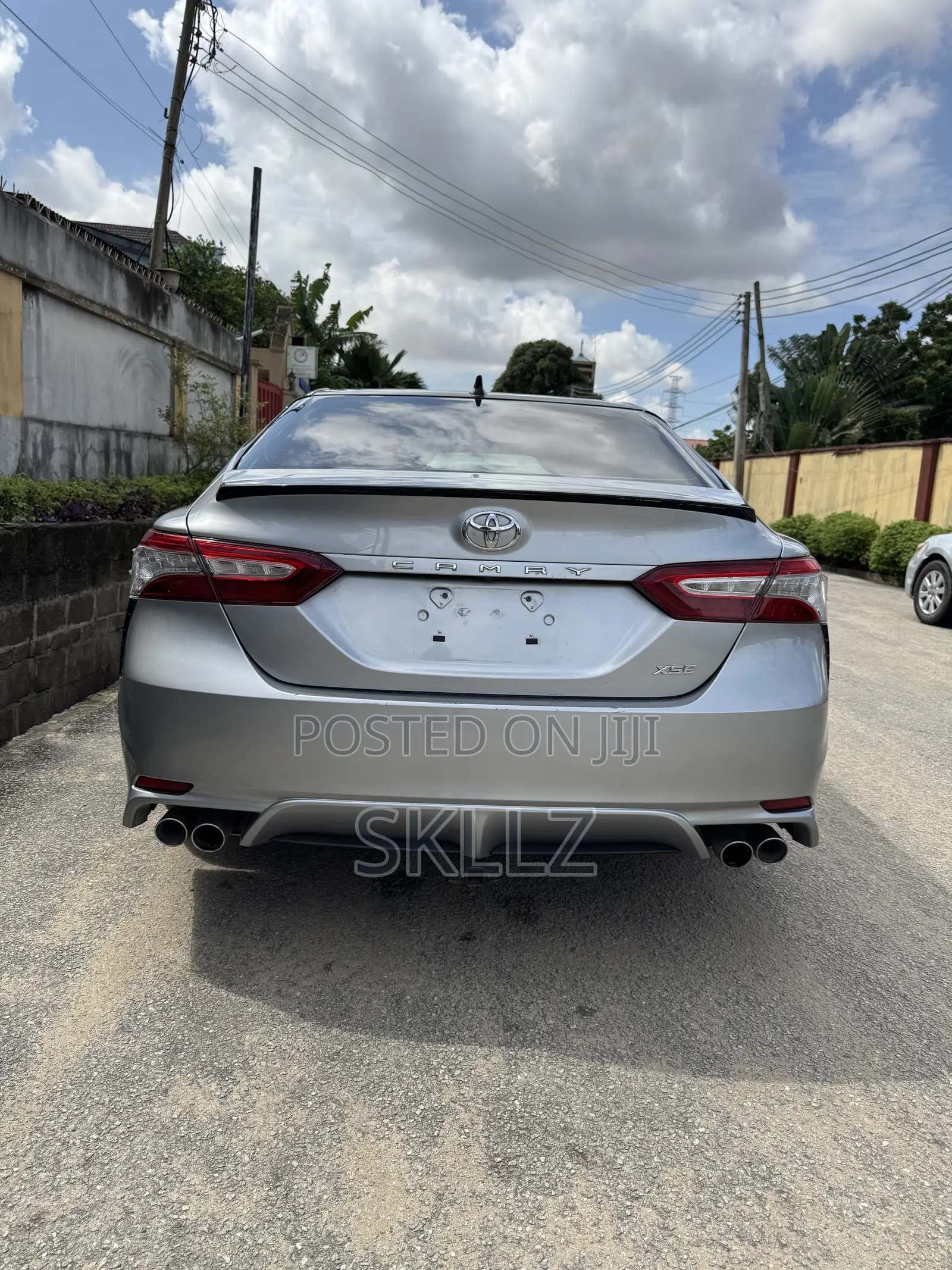 Toyota Camry XSE (2.5L 4cyl 8A) 2019 Silver