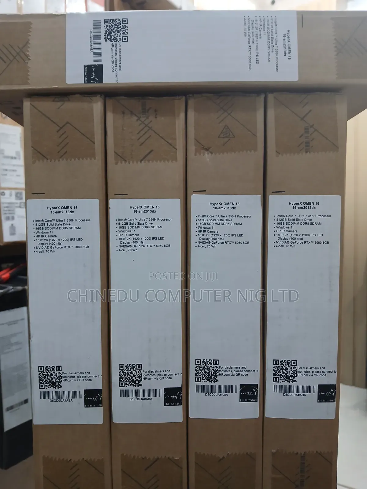 New Laptop HP Omen 16 16GB Intel Core Ultra 7 SSD 512GB
