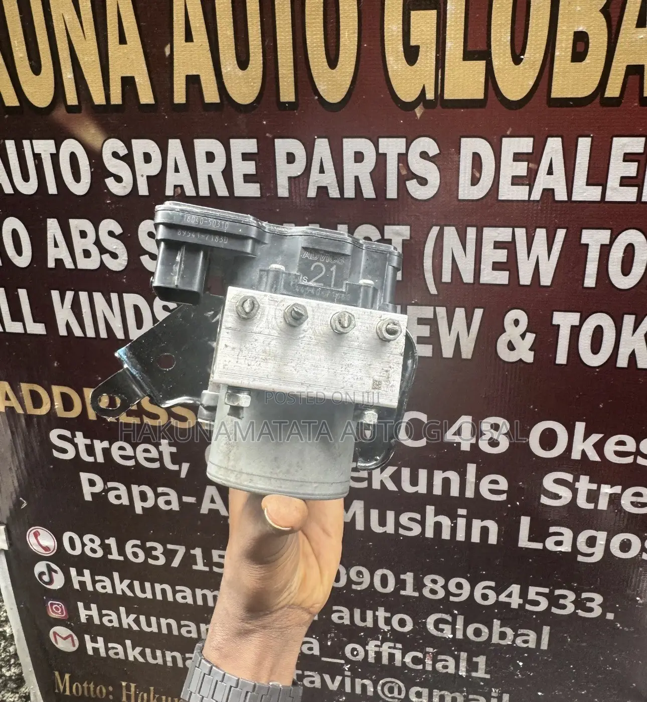 Toyota Hilux 2021–2023 ABS Replacement Module