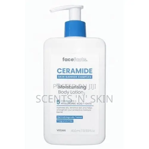 FaceFacts Ceramide Moisturising Body Lotion With 5 Hyaluronic Acid