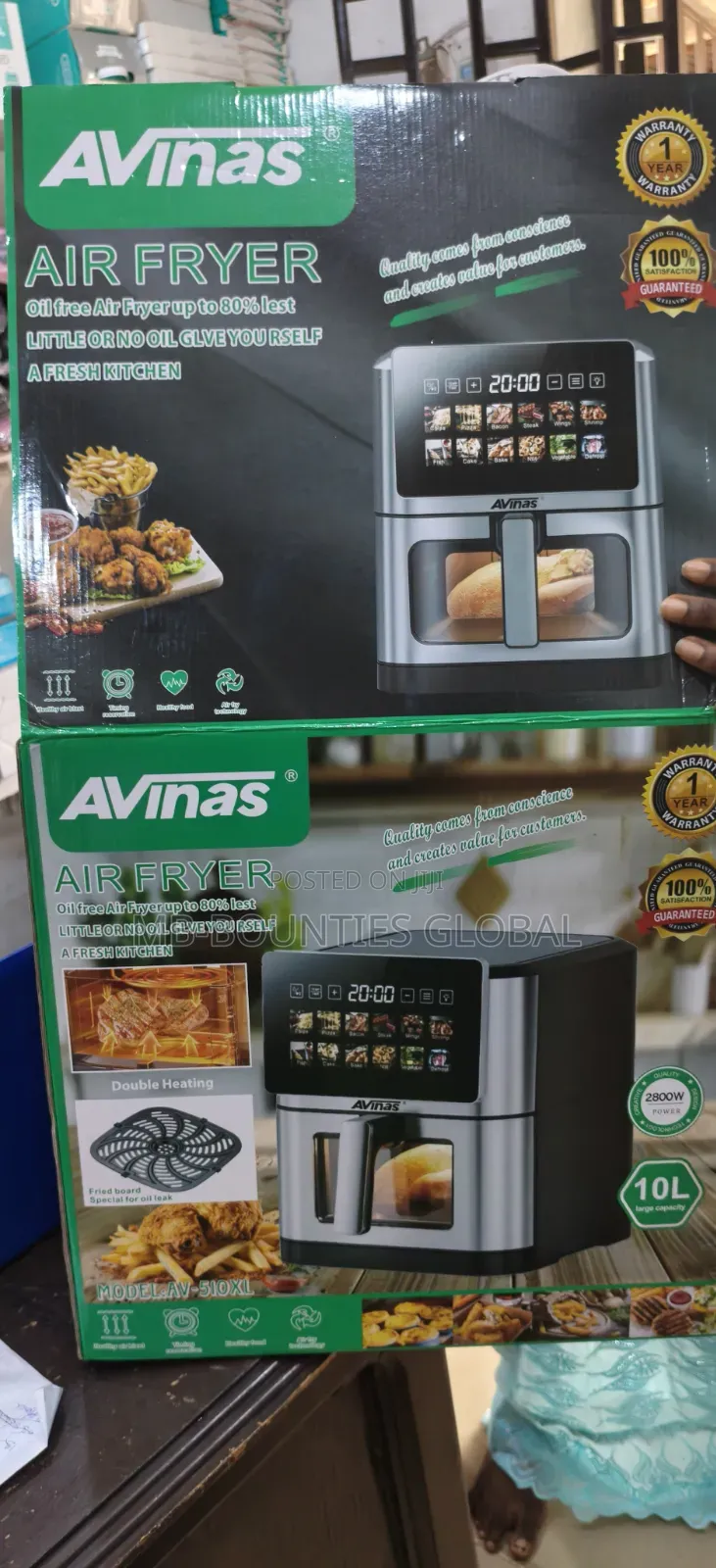 Avinas Digital Airfryer - 10l