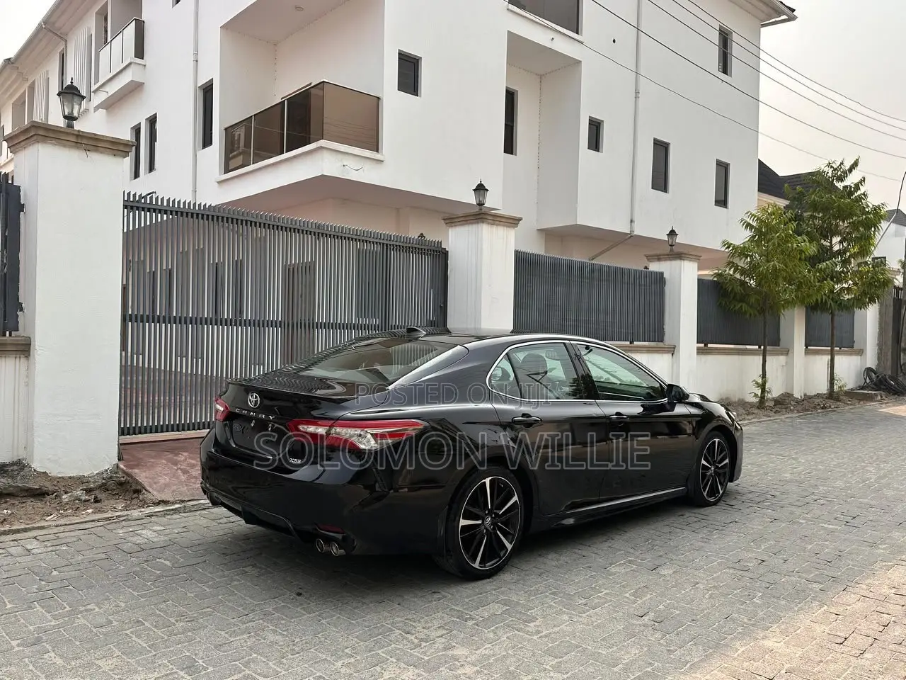Toyota Camry XSE V6 FWD (3.5L 6cyl 8AM) 2018 Black