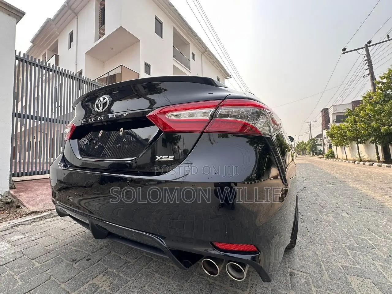 Toyota Camry XSE V6 FWD (3.5L 6cyl 8AM) 2018 Black