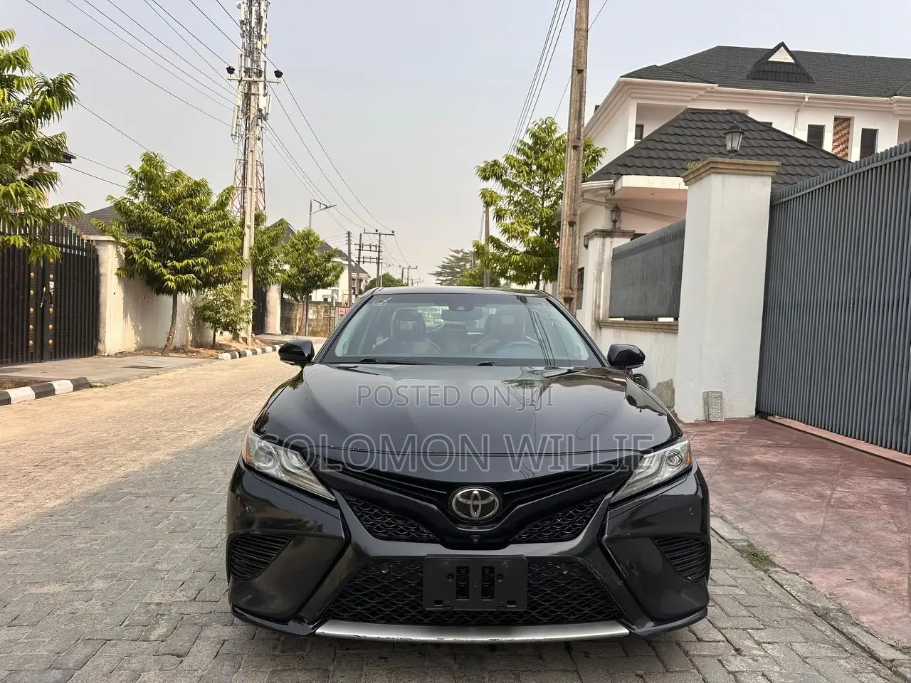 Toyota Camry XSE V6 FWD (3.5L 6cyl 8AM) 2018 Black