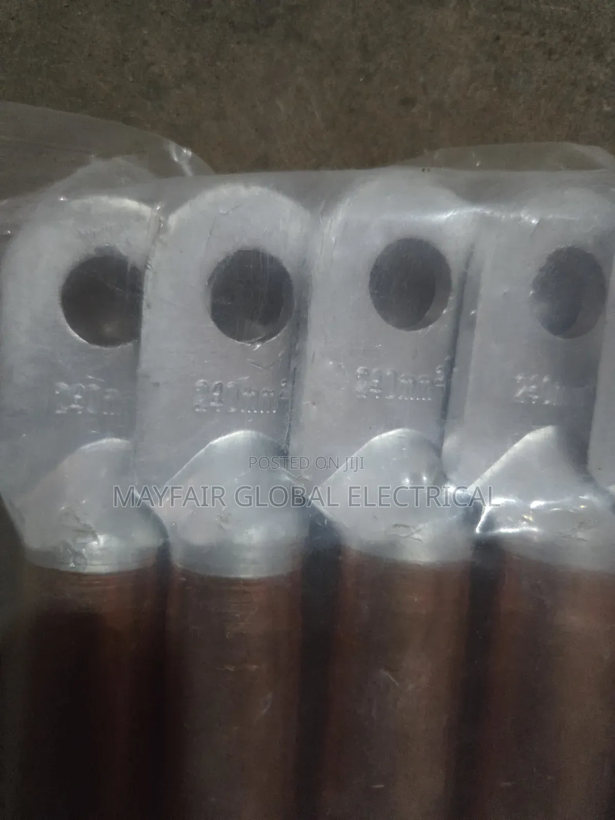 Original 240mm2 Bimetallic (Al-Cu) Compression Cable Lugs