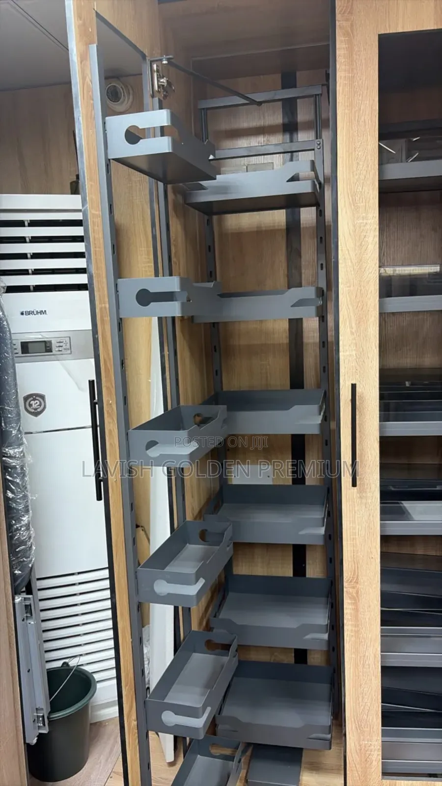 Pull-Out Multi-Tier Kitchen Pantry