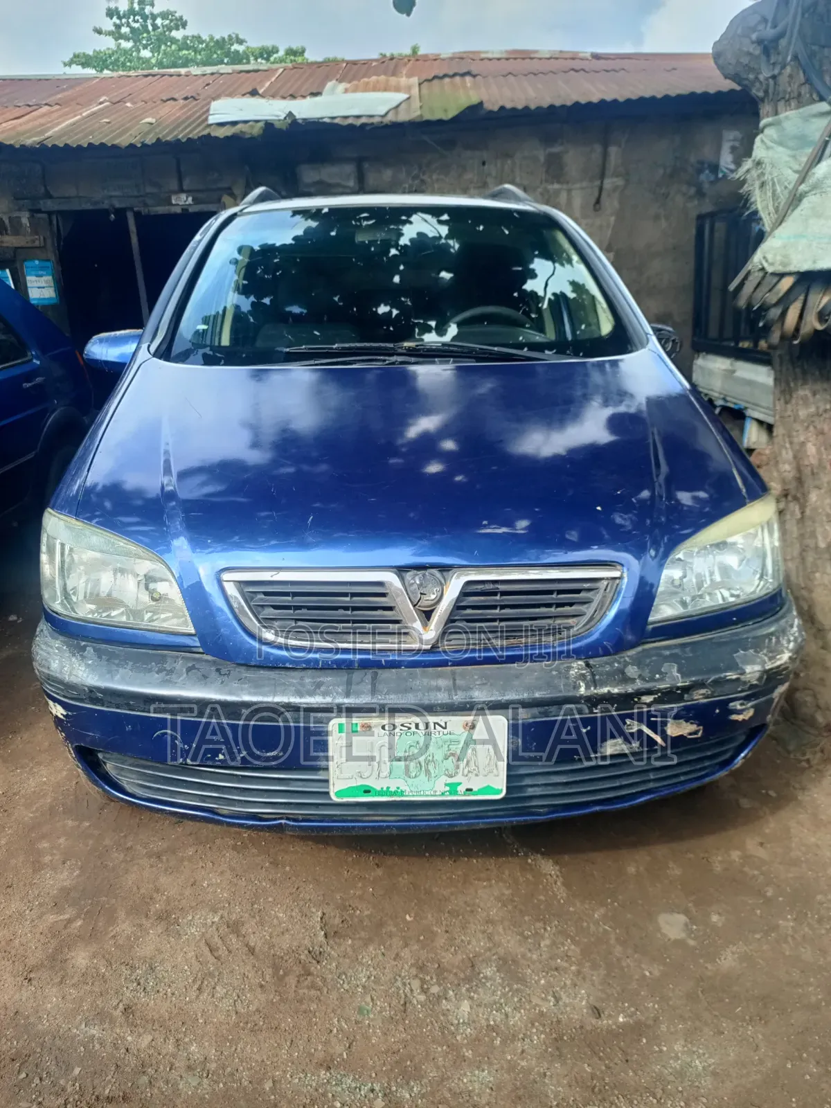 Opel Zafira 2005 Blue