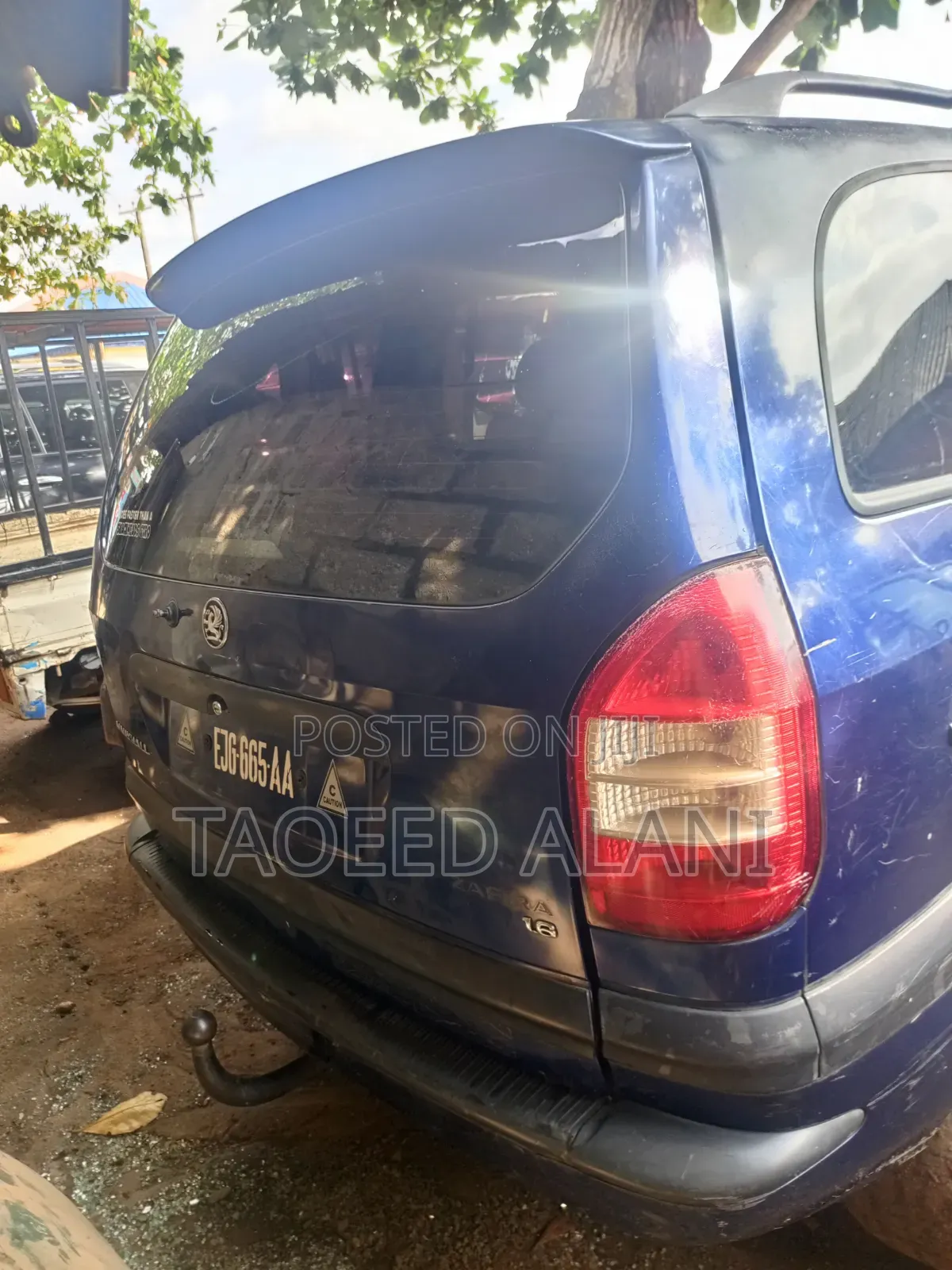 Opel Zafira 2005 Blue