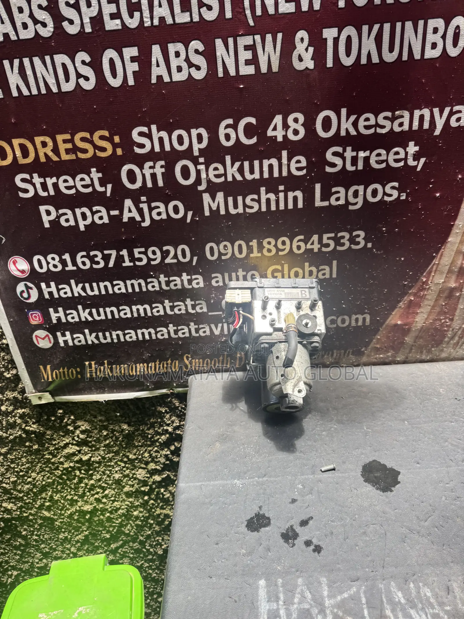 Toyota Prius 2005–2006 Hybrid ABS Brake Actuator