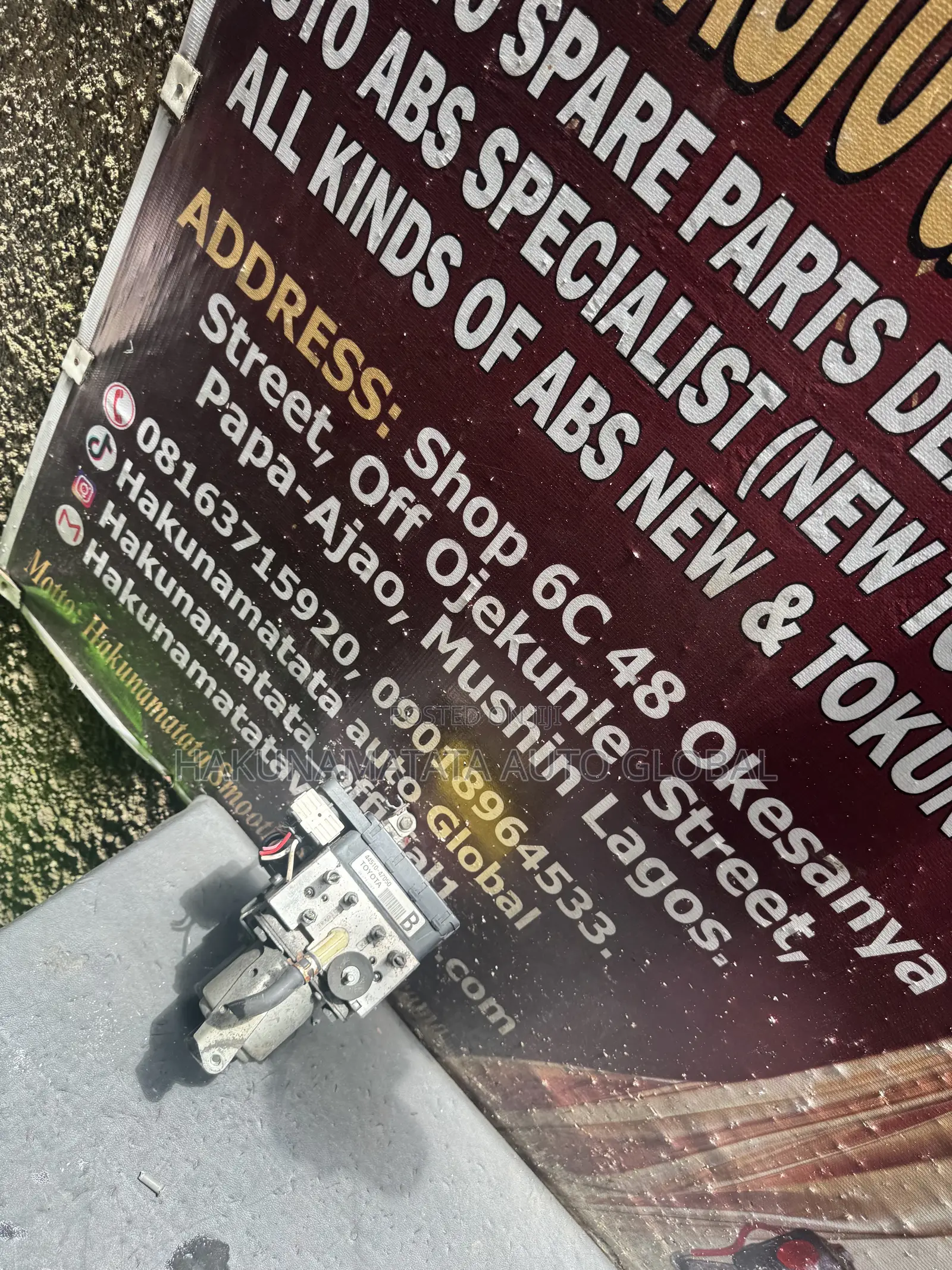 Toyota Prius 2005–2006 Hybrid ABS Unit Available