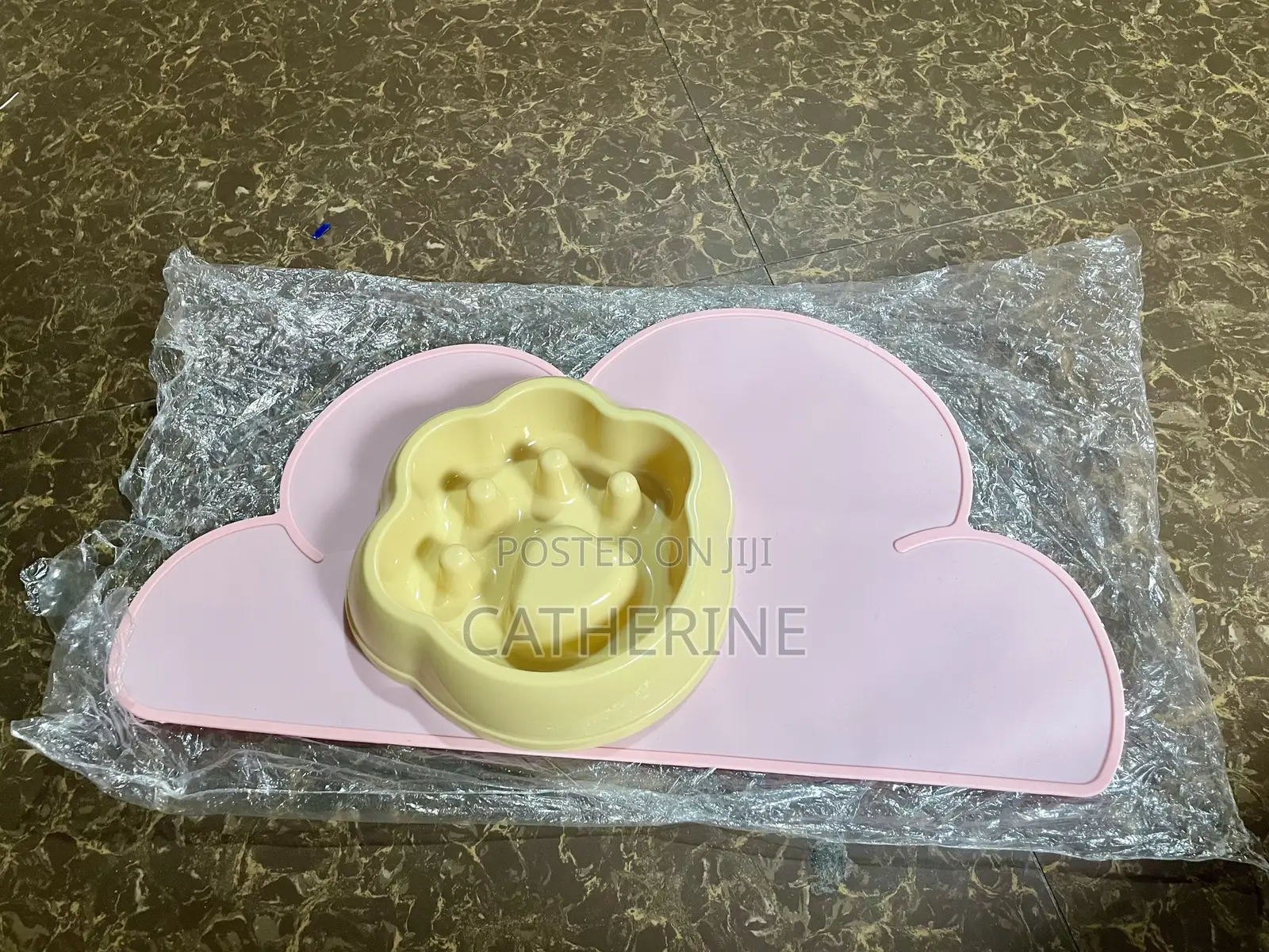 Pet Food Bowl and Mat