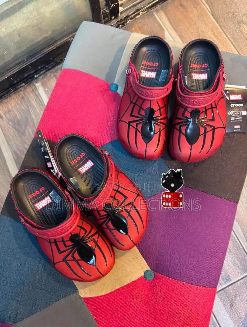 *”spider Man Marvel X Crocs*
 /Id/ - (Luxury )`New in *
*