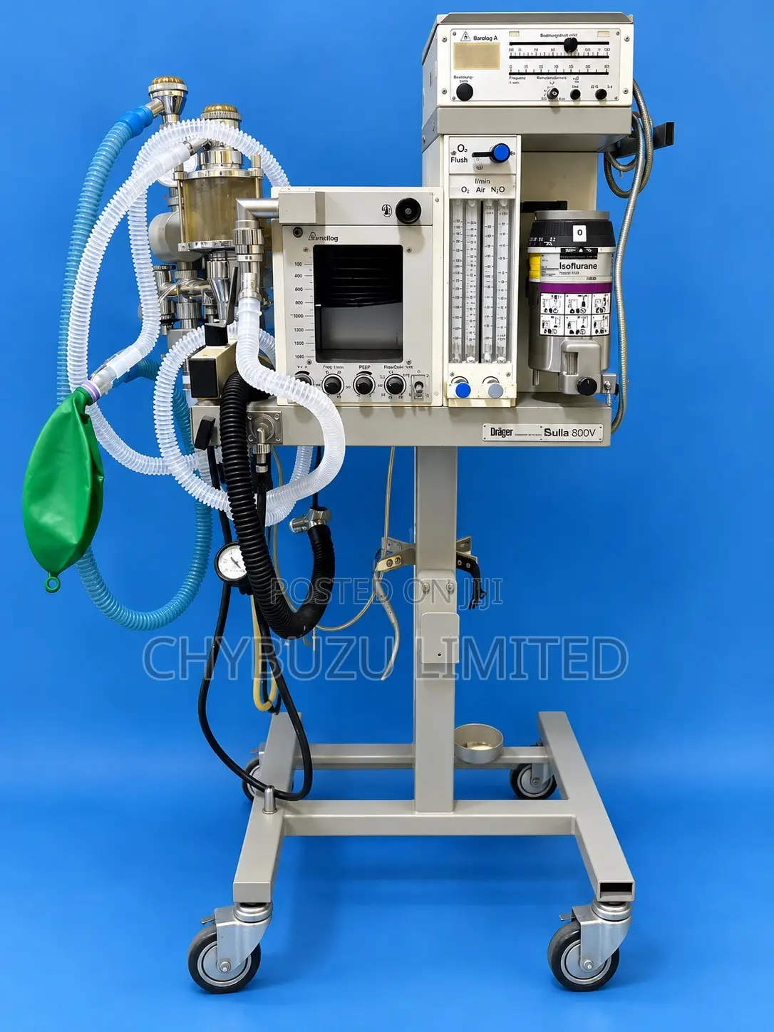 Drager Sulla 800v Anesthesia Machine