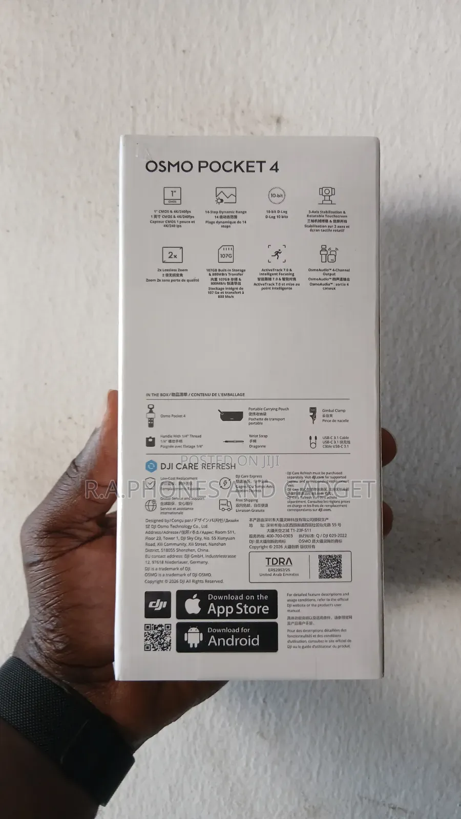 Dji Osmo Pocket 4 Standard Combo