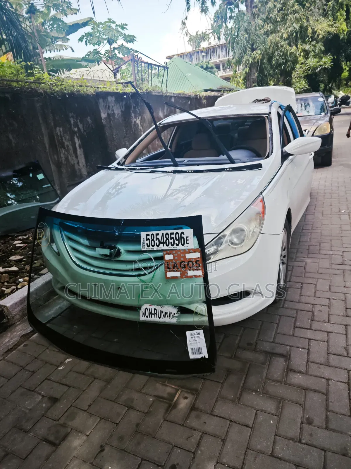 Hyu Sonata 2012 Windscreen Glass Available Installed at Chimatex