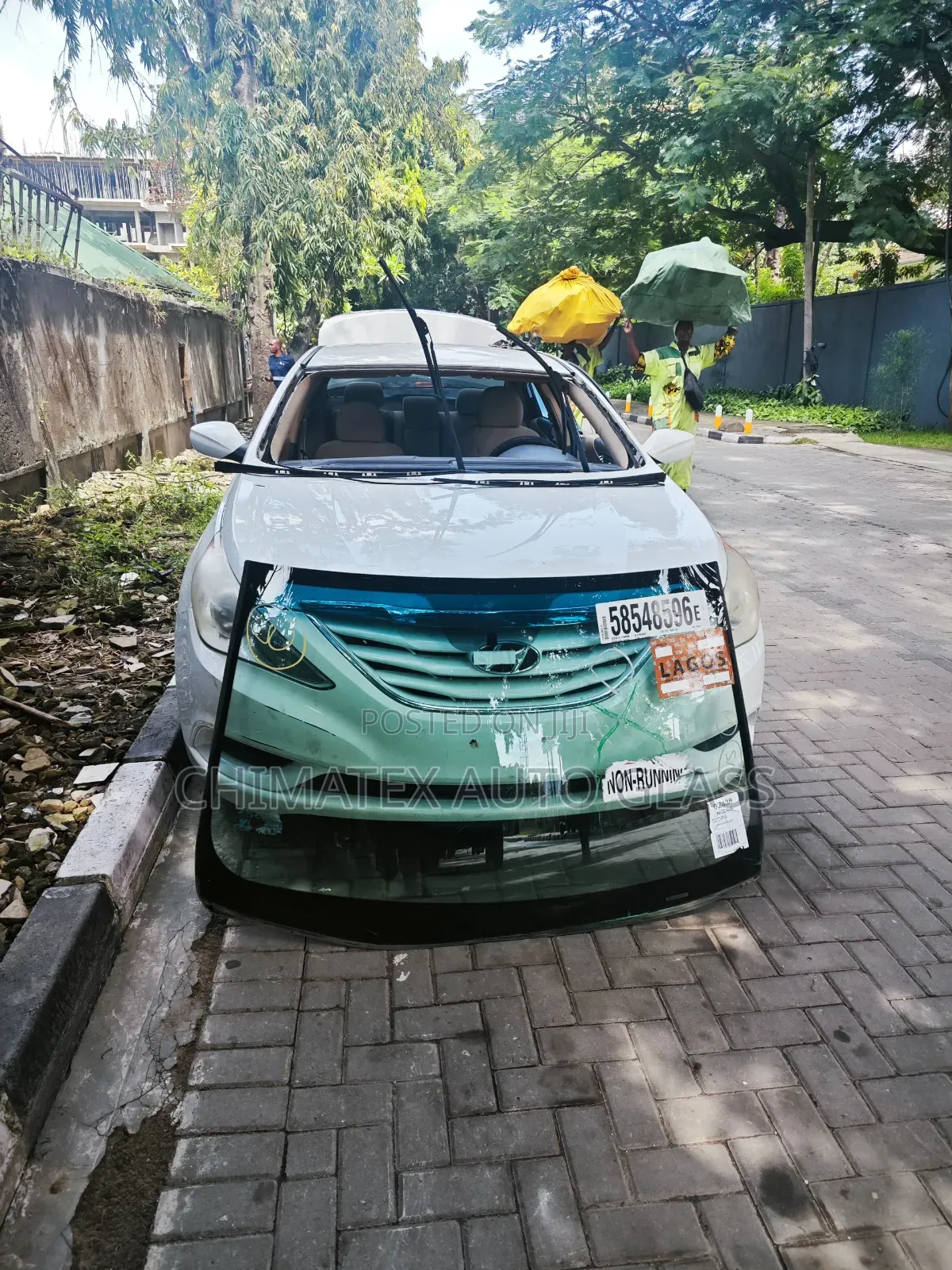 Hyu Sonata 2012 Windscreen Glass Available Installed at Chimatex