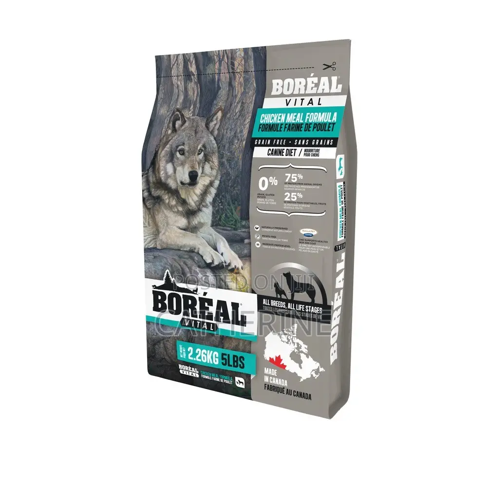 Boreal Vital, Dog Chicken, All Breed, All Life Stages, Meat Meal