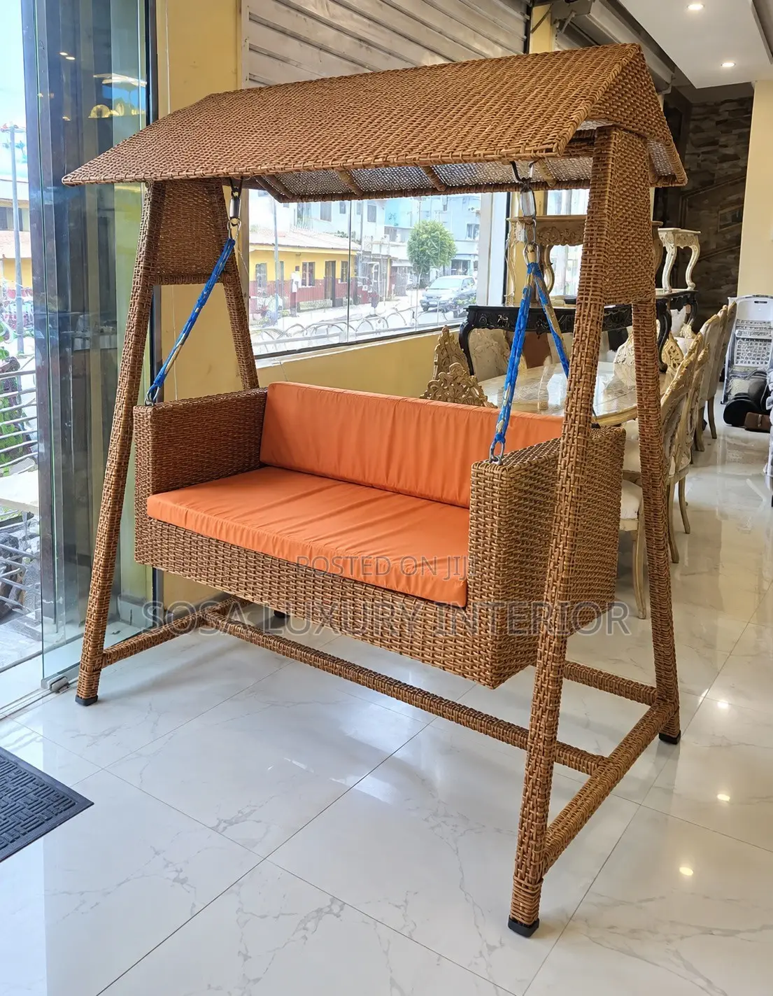 Imported Rattan Swing Chair
