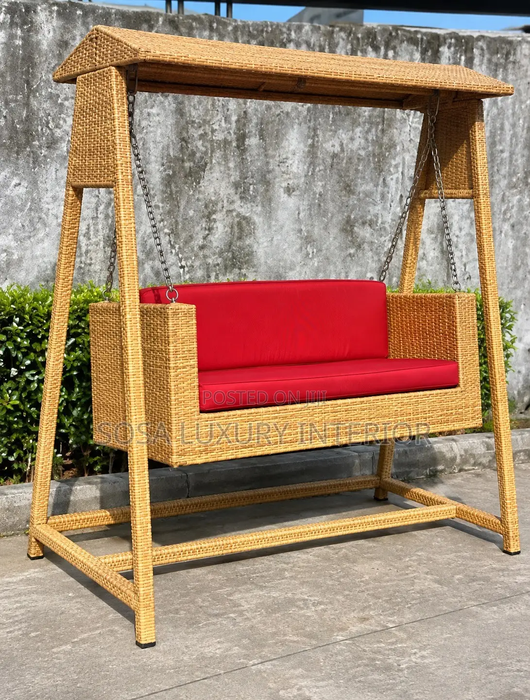 Imported Rattan Swing Chair
