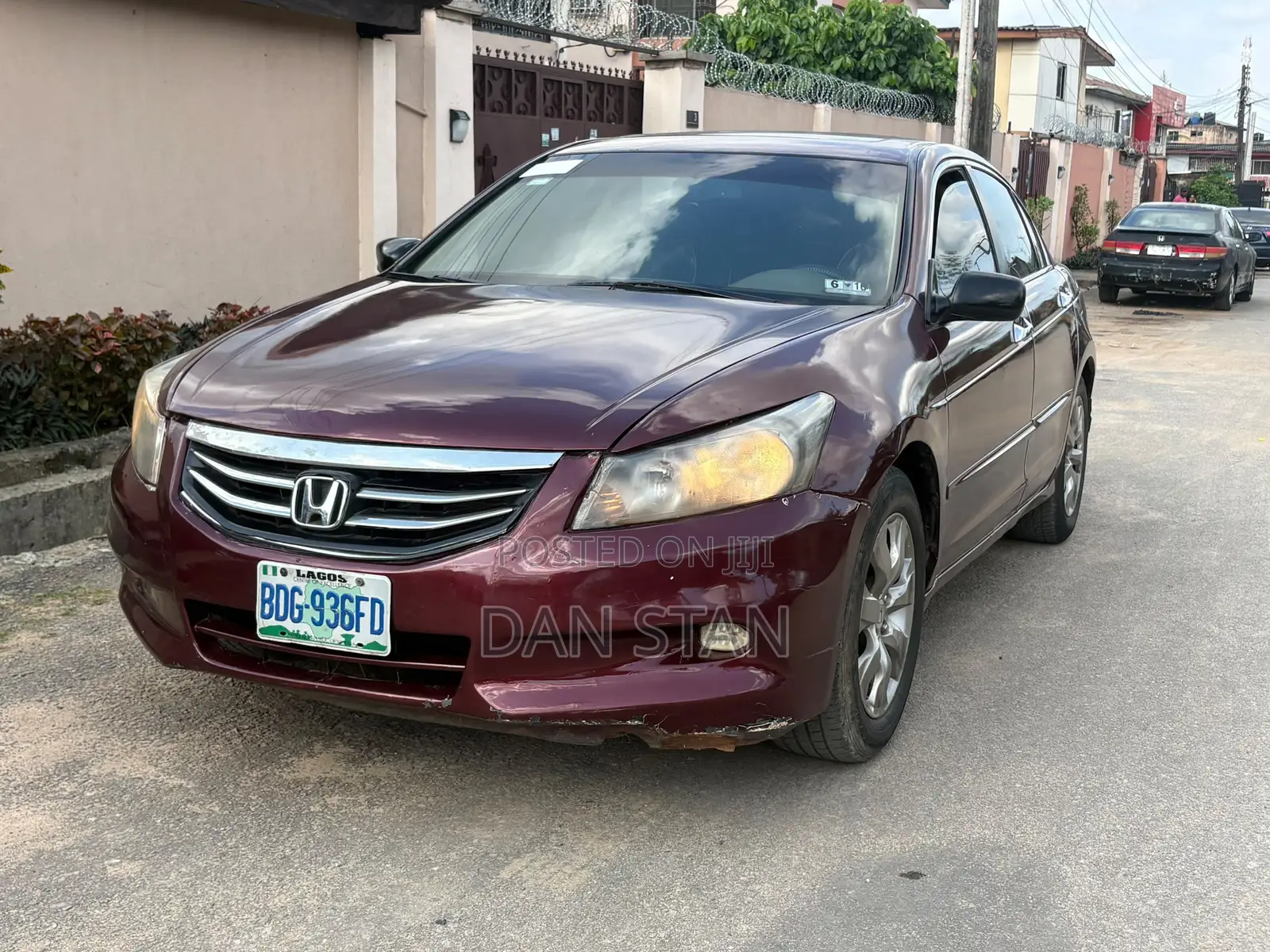 Honda Accord 2011 Burgundy