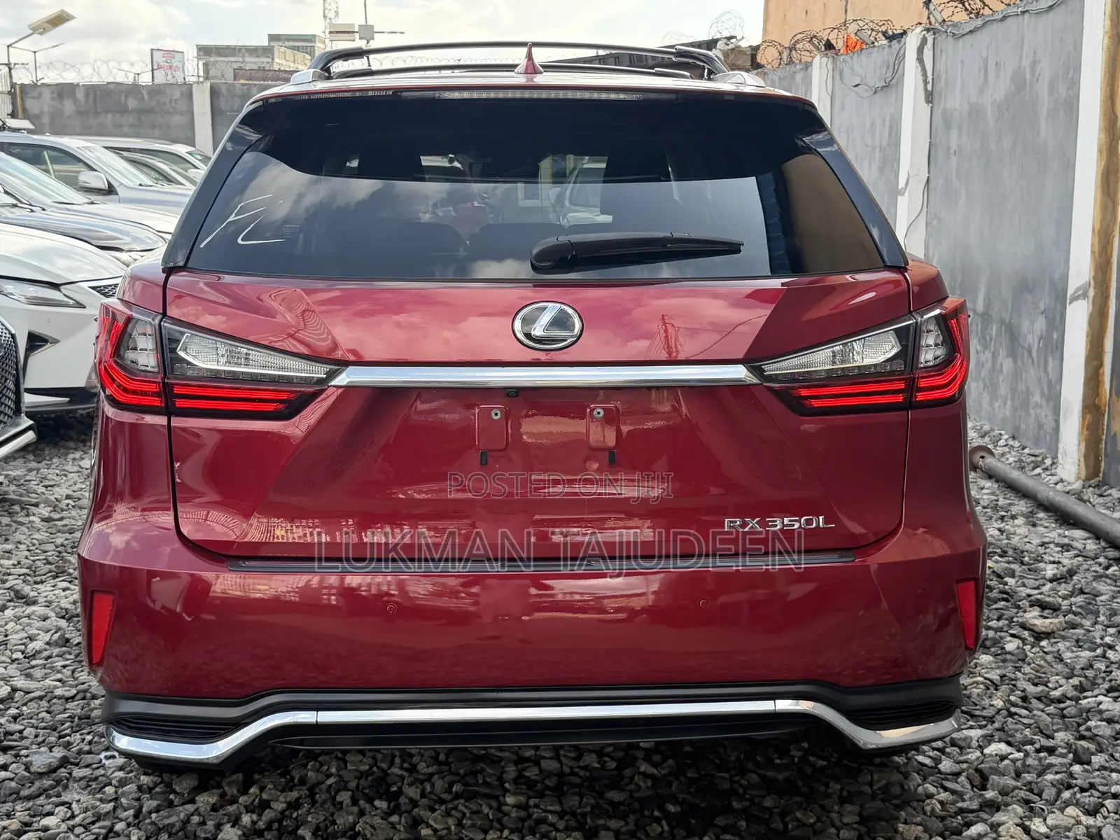 Lexus RX 350L Luxury FWD 2018 Red