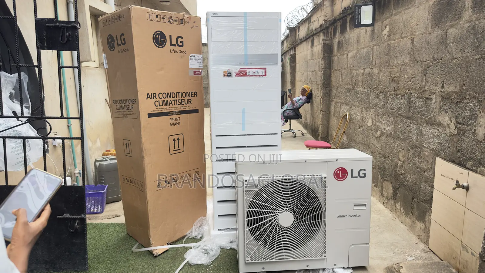 Brand New LG 5 Ton Standing Inverter Air Conditioner