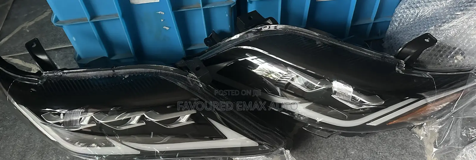 Upgraded Head Lamp for Camry 2010. 3 Torch Set