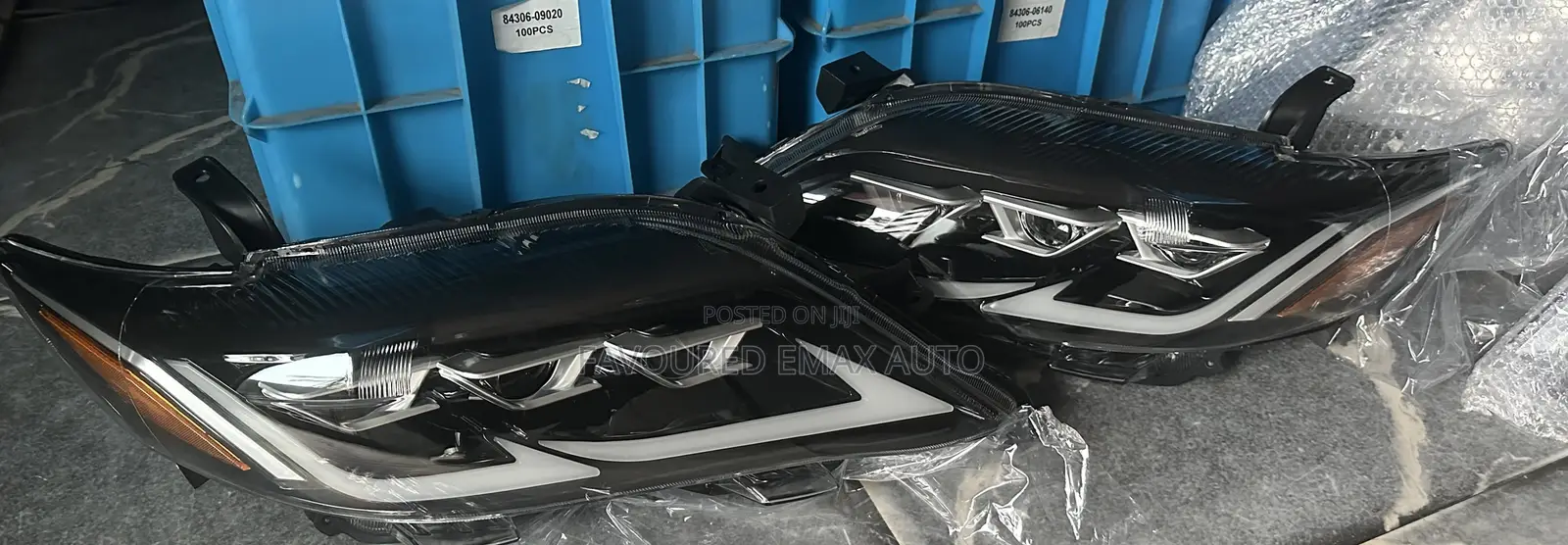 Upgraded Head Lamp for Camry 2010. 3 Torch Set