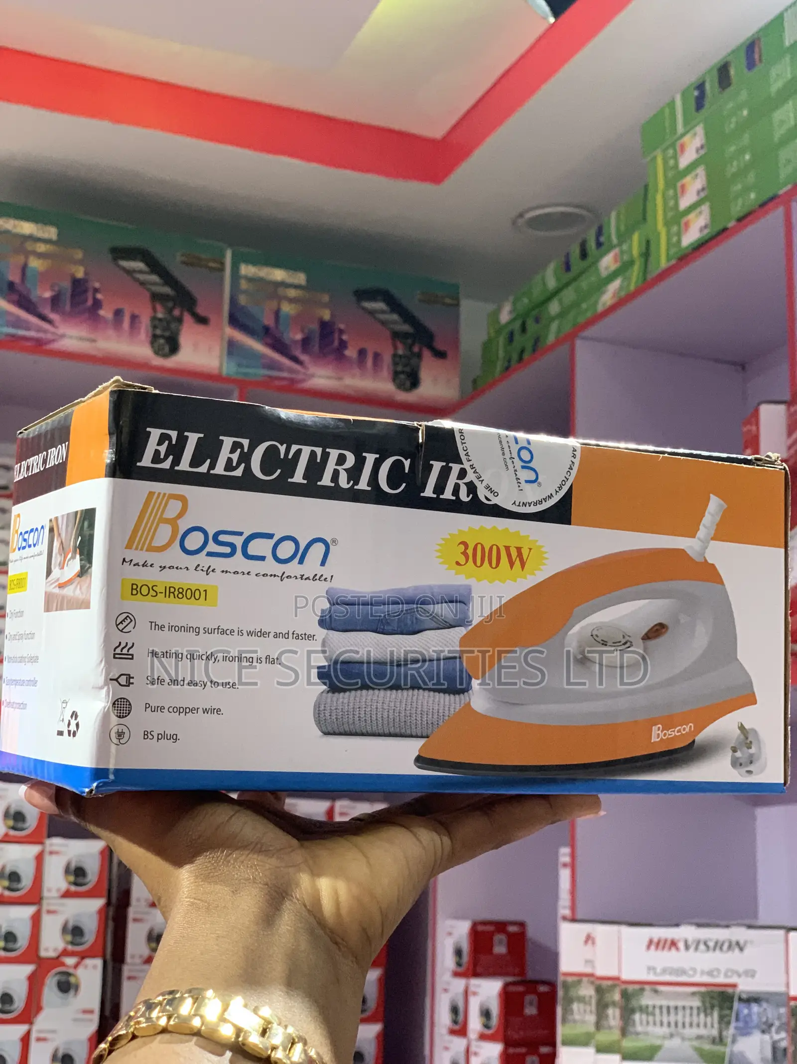 Boscon Electric Iron 300W
