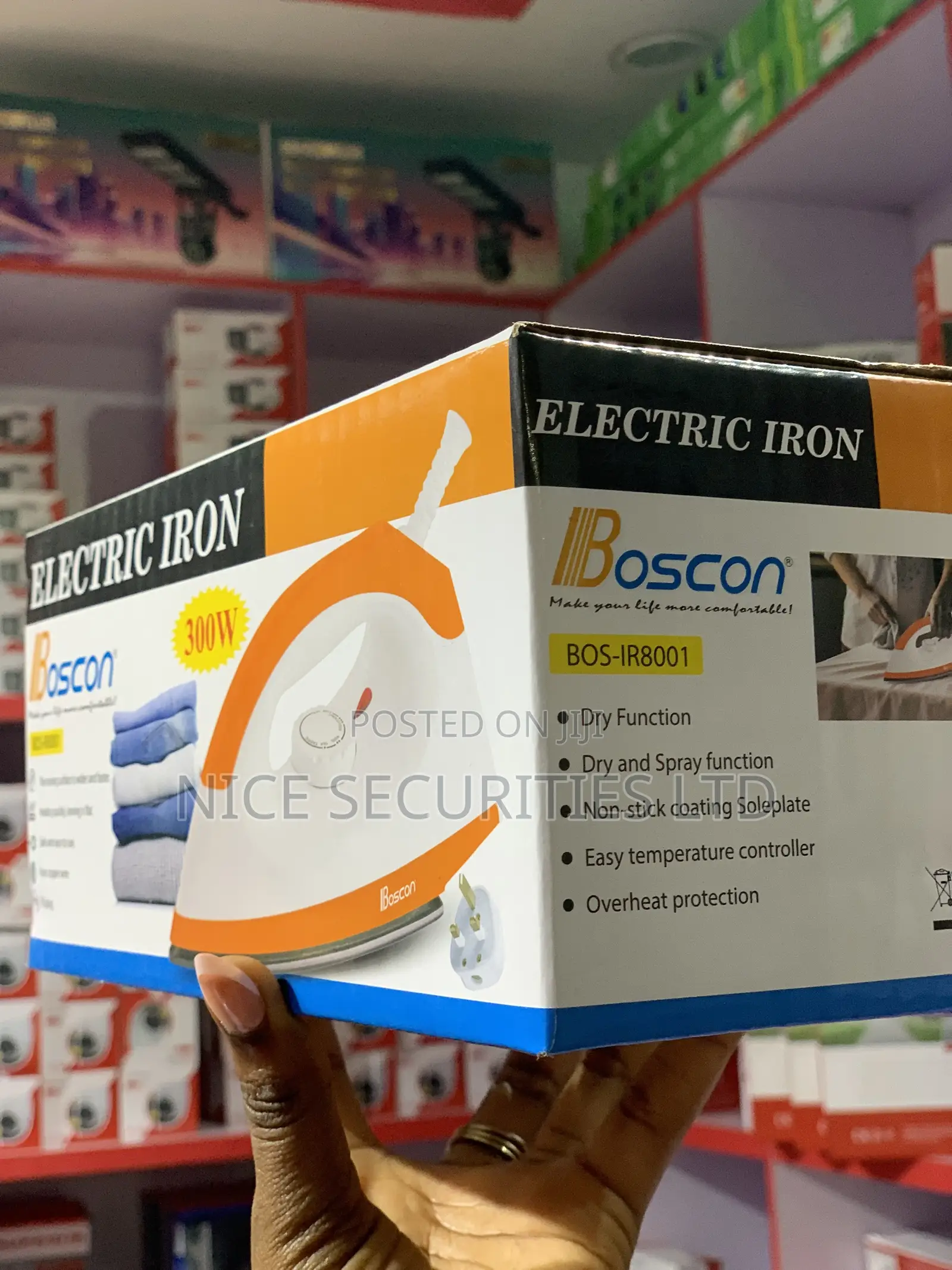 Boscon Electric Iron 300W