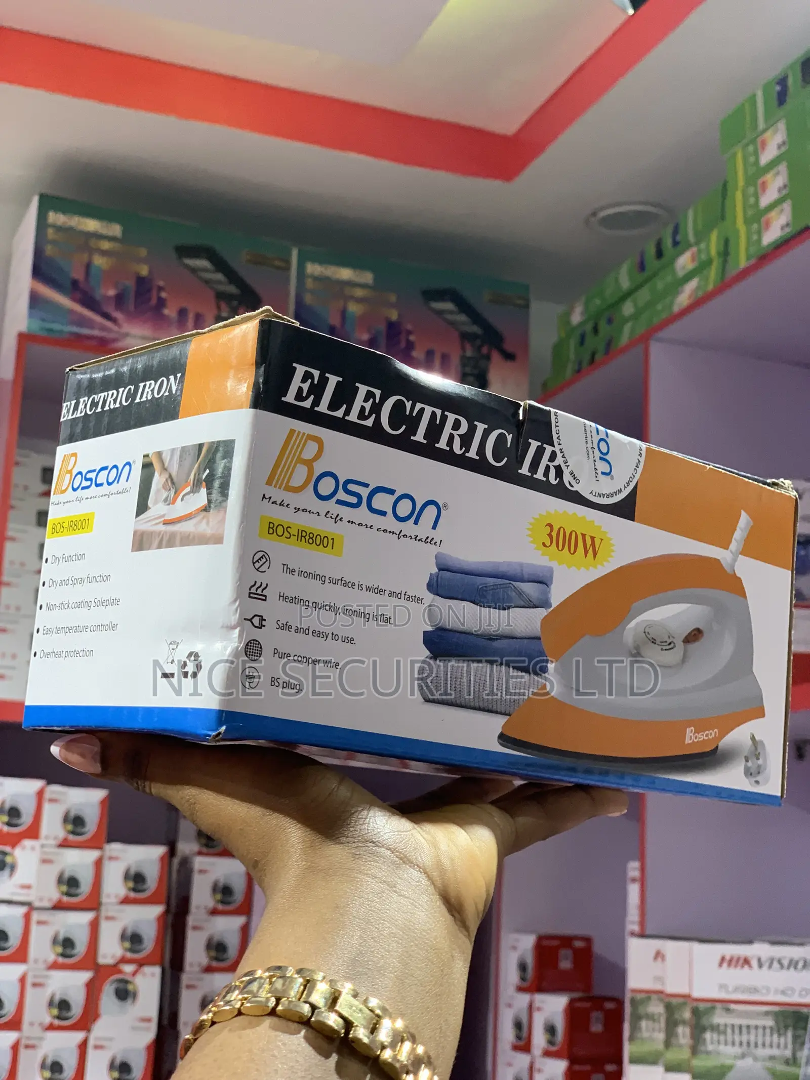Boscon Electric Iron 300W
