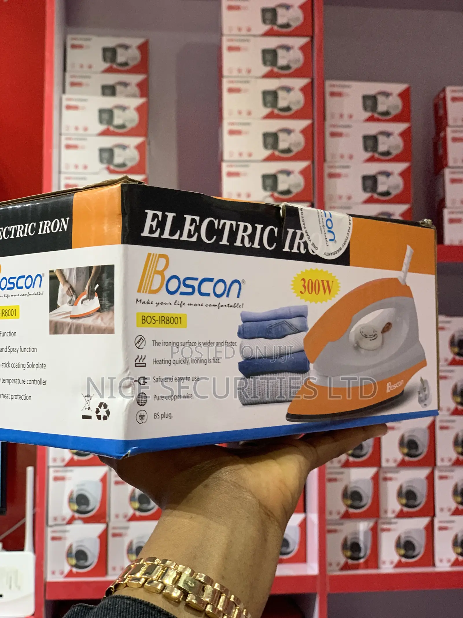 Boscon Electric Iron 300W