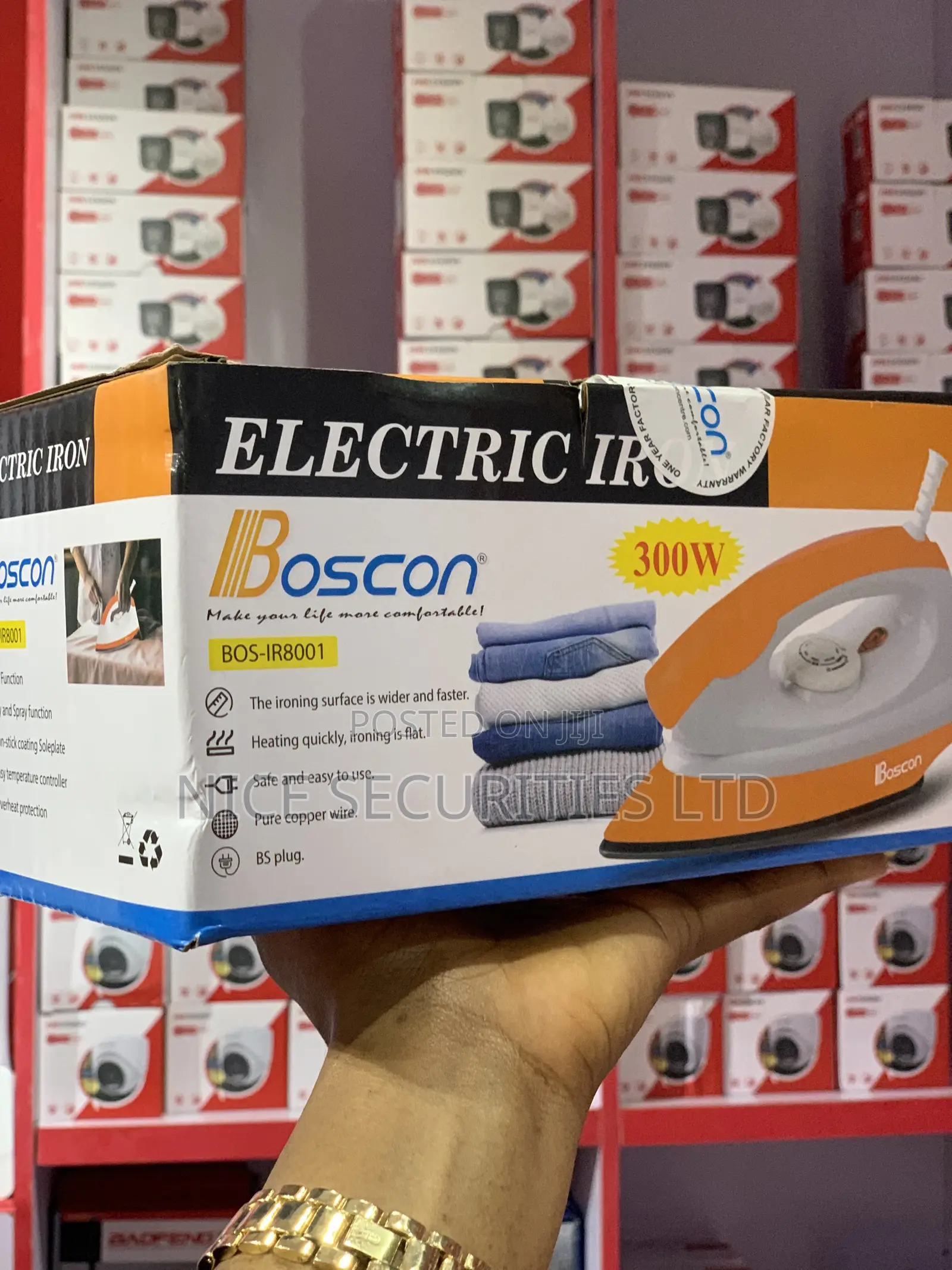 Boscon Electric Iron 300W