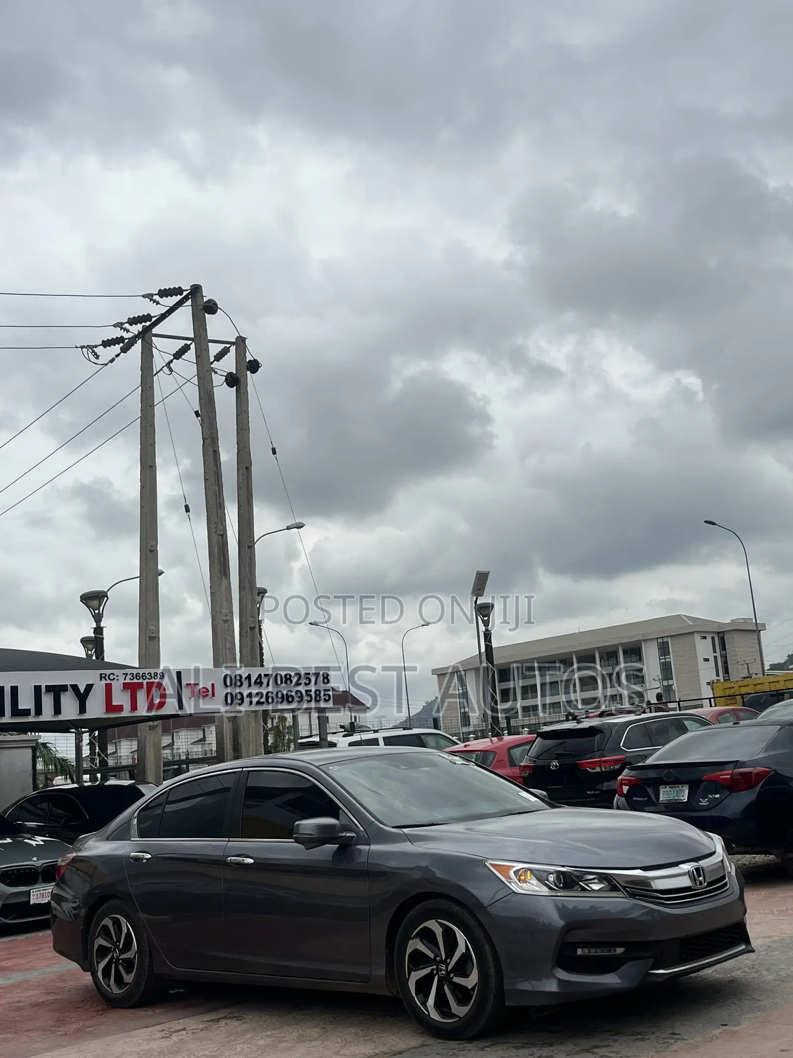 Honda Accord 2016 Gray