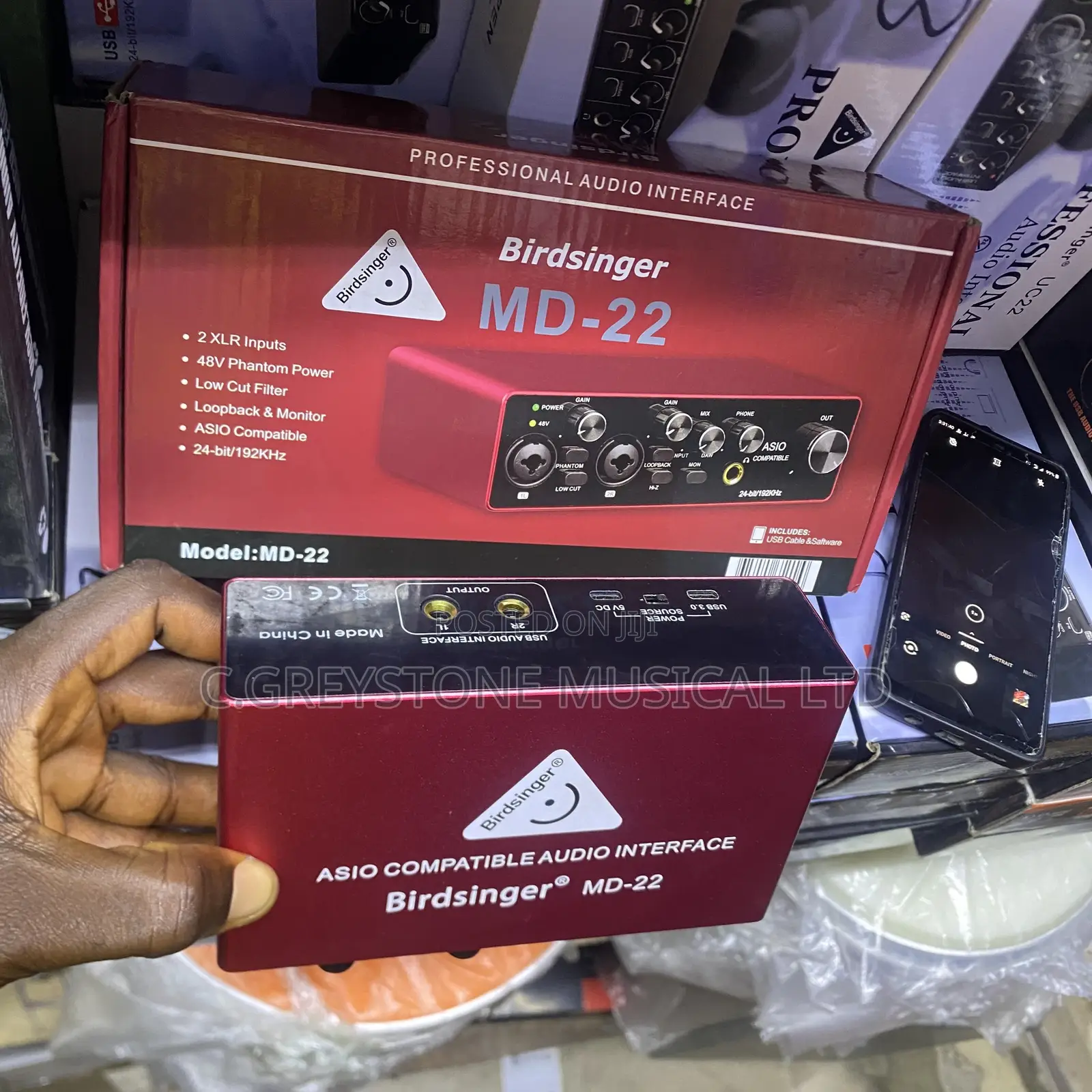 Asio Compatible Sound Card MD-22