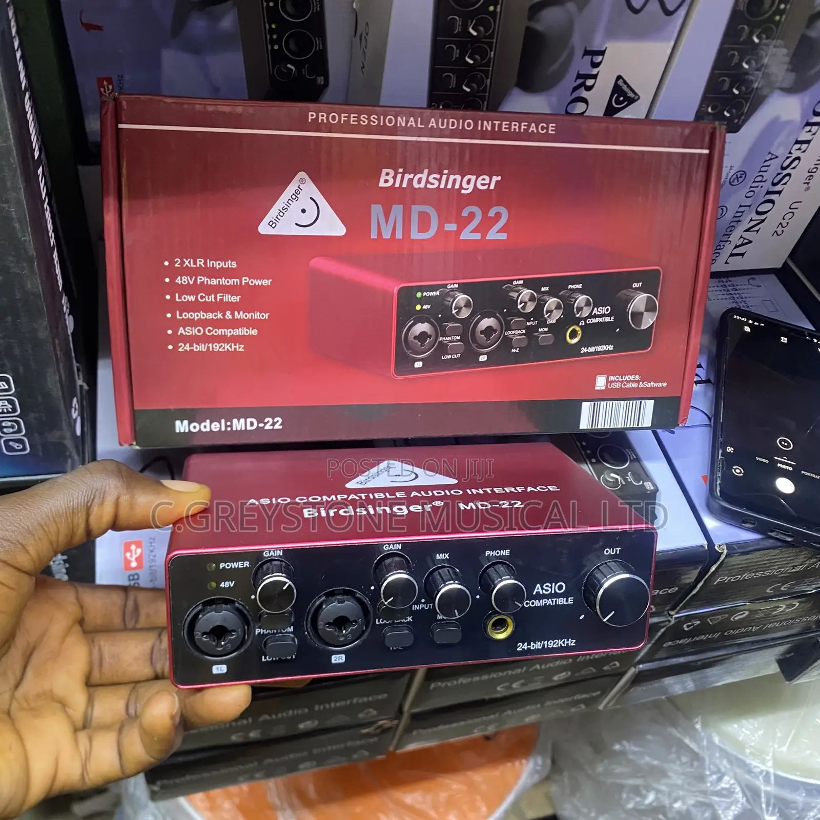 Asio Compatible Sound Card MD-22