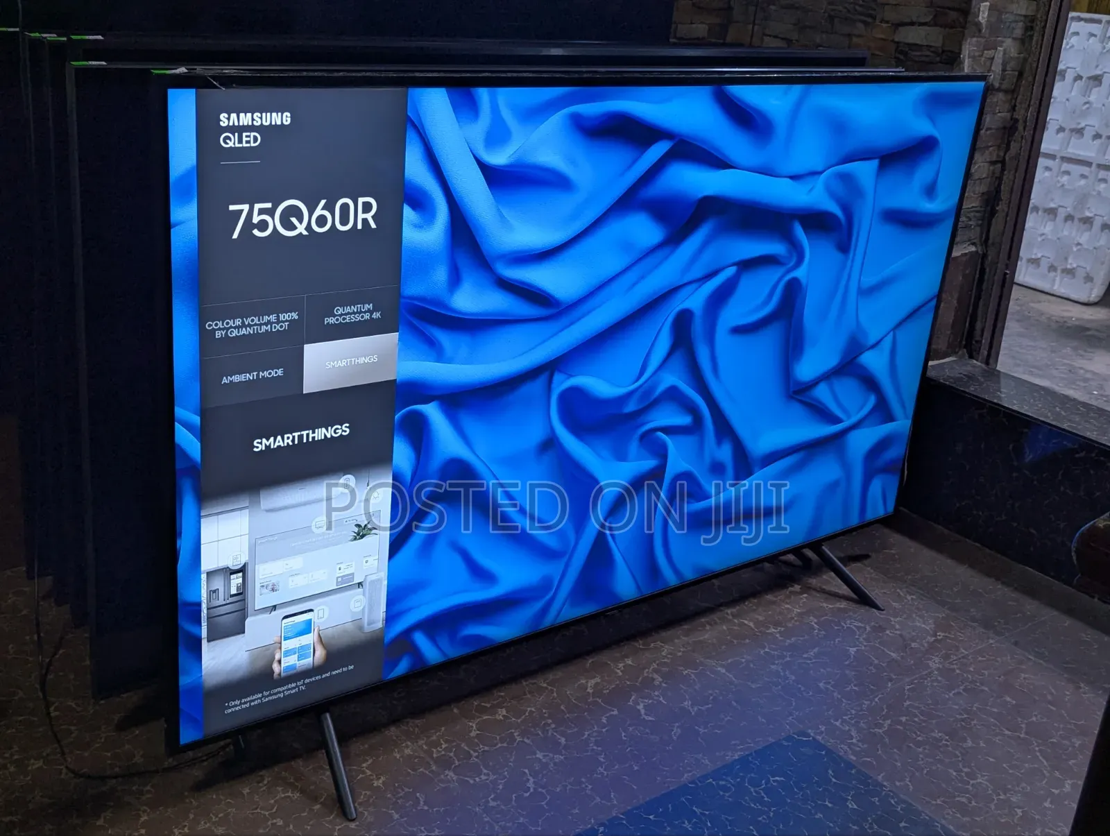 75" Inches Samsung Qled Q60R Sleek 2019Model Smart TV