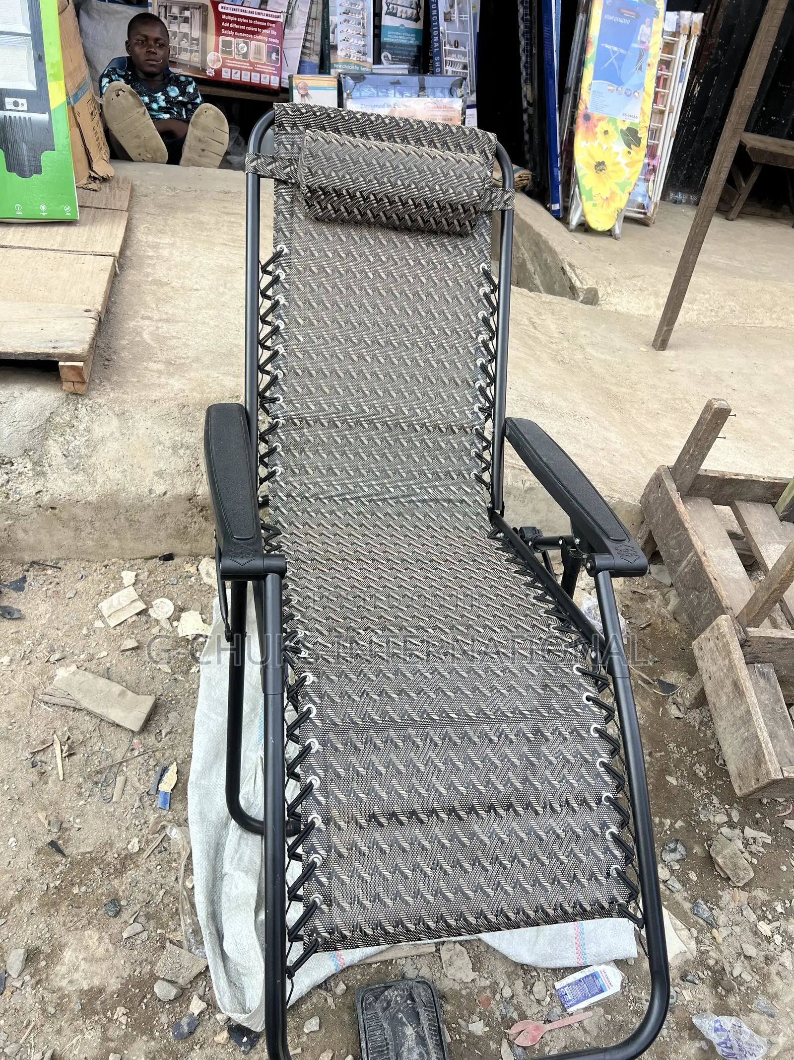 Big Improved Reclining Relaxer Foldable Chair