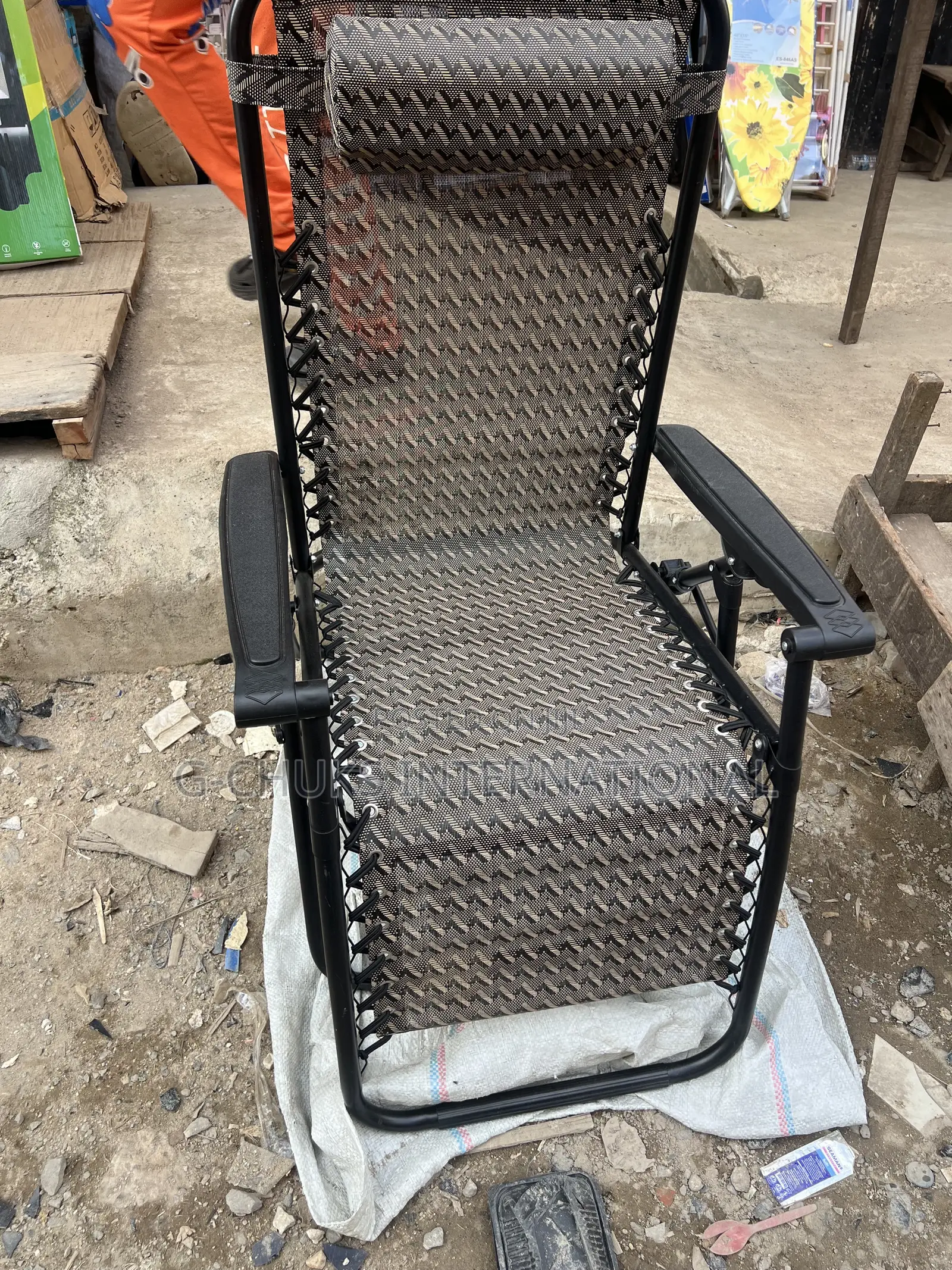 Big Improved Reclining Relaxer Foldable Chair