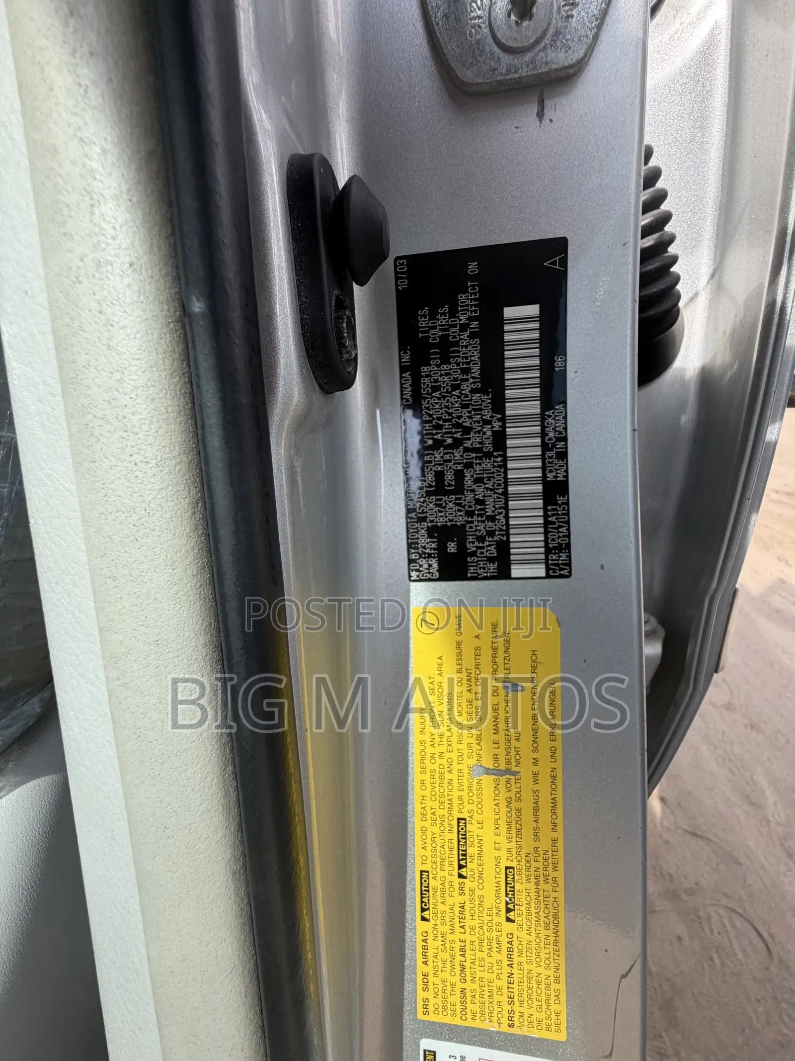 Lexus RX 2004 Silver