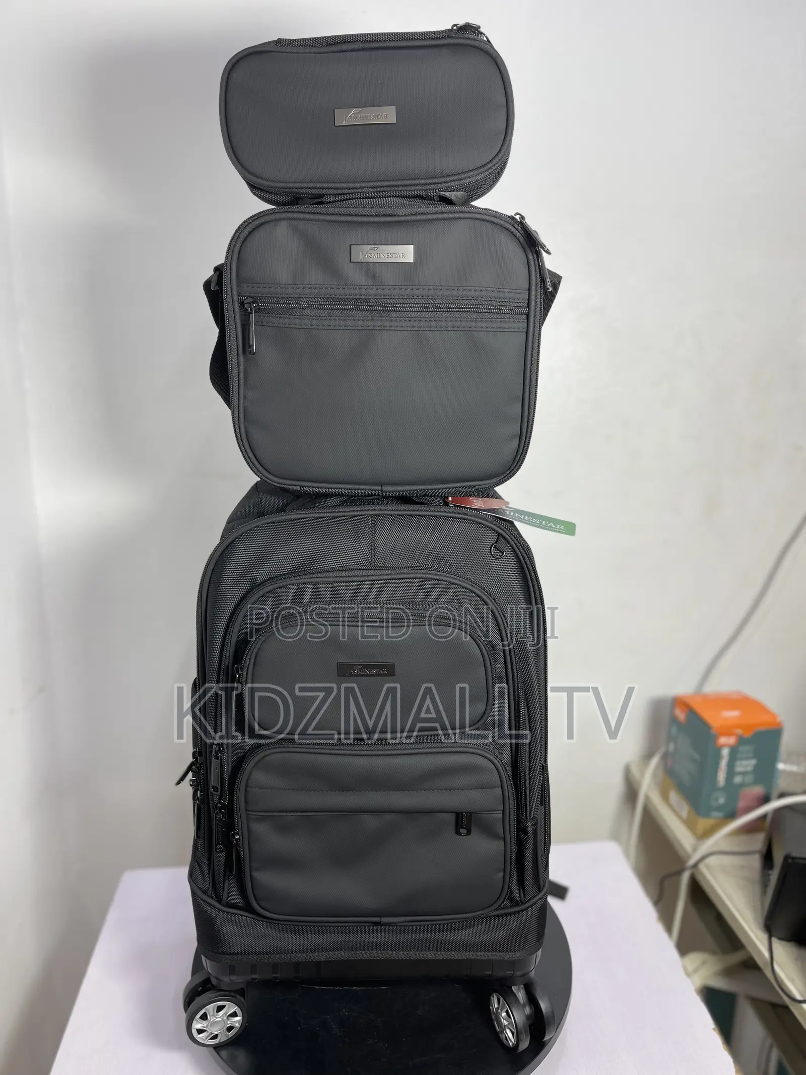 Jasminestar 3-Piece Trolley School Bag Set