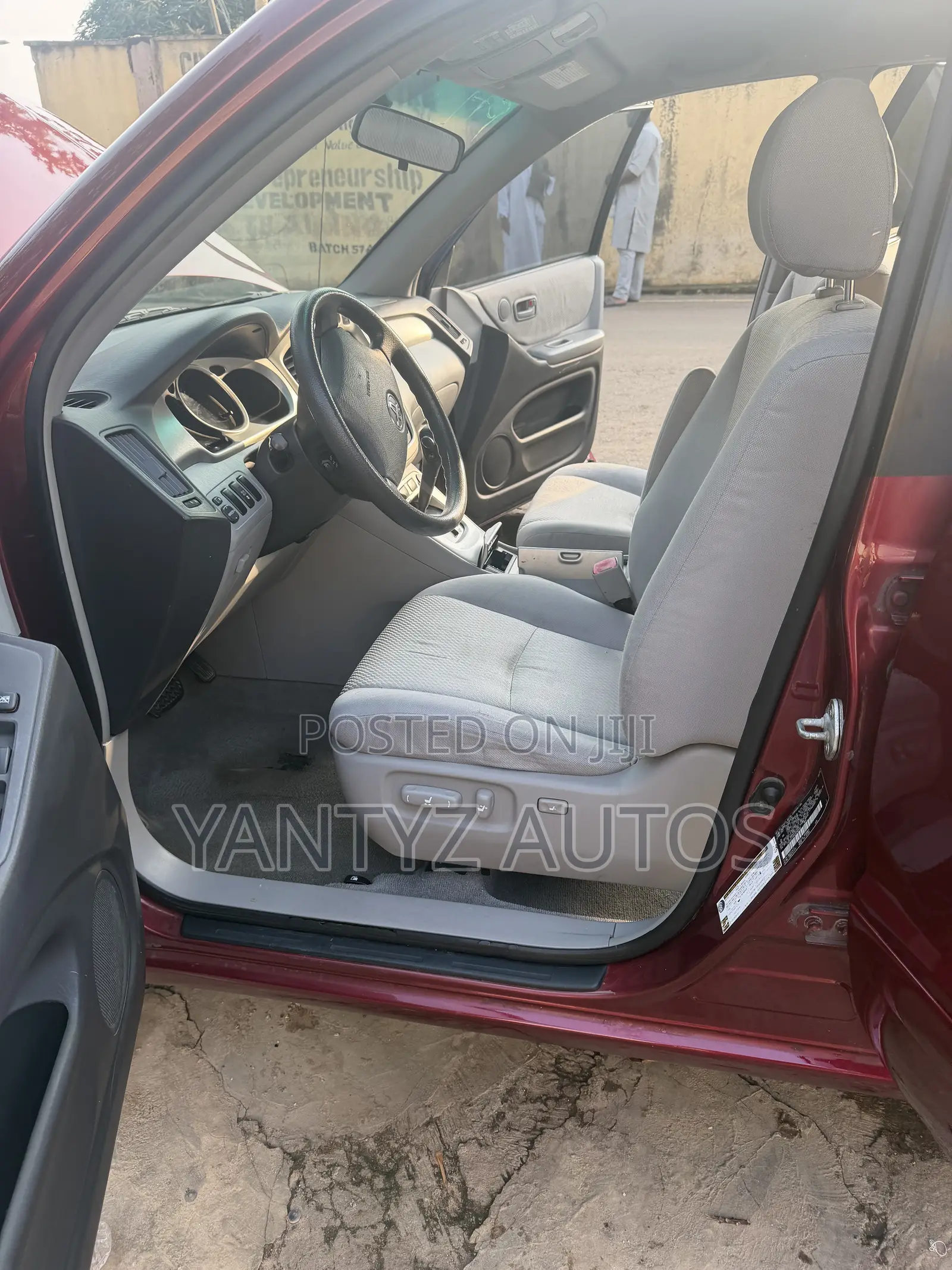 Toyota Highlander V6 2006 Burgundy