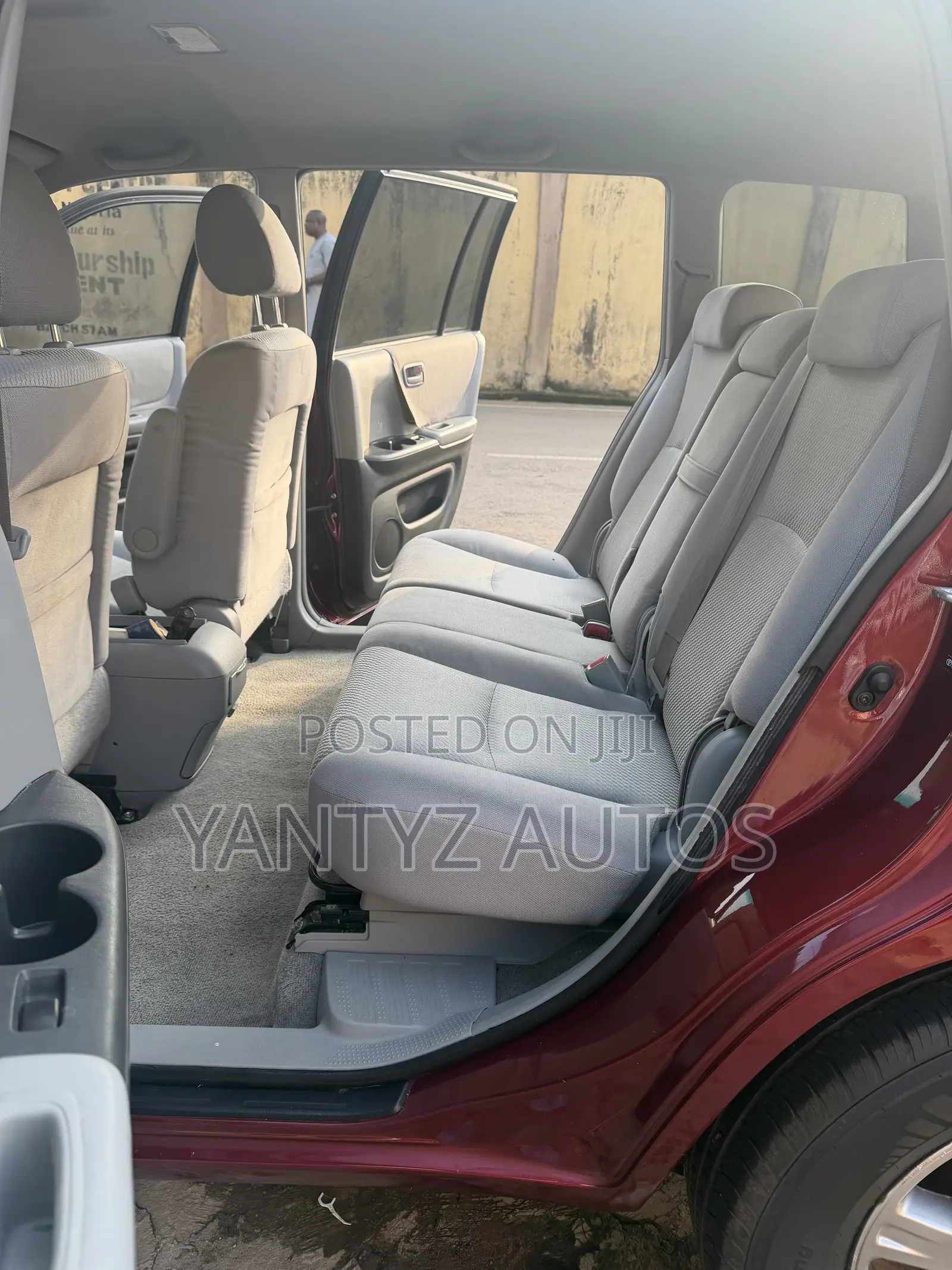 Toyota Highlander V6 2006 Burgundy