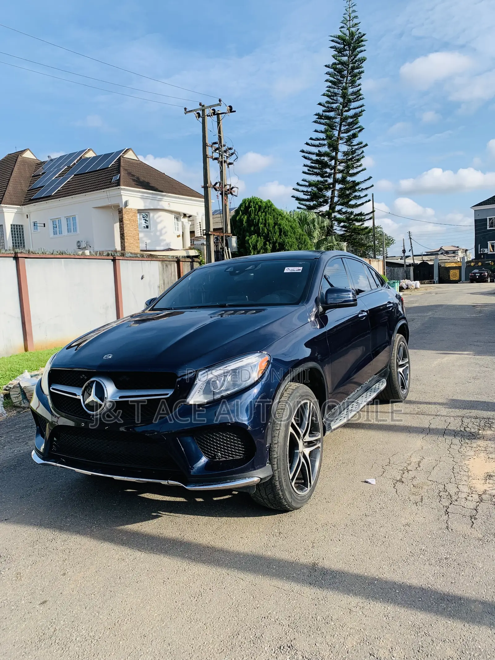 Mercedes-Benz GLE-Class 2018 Blue