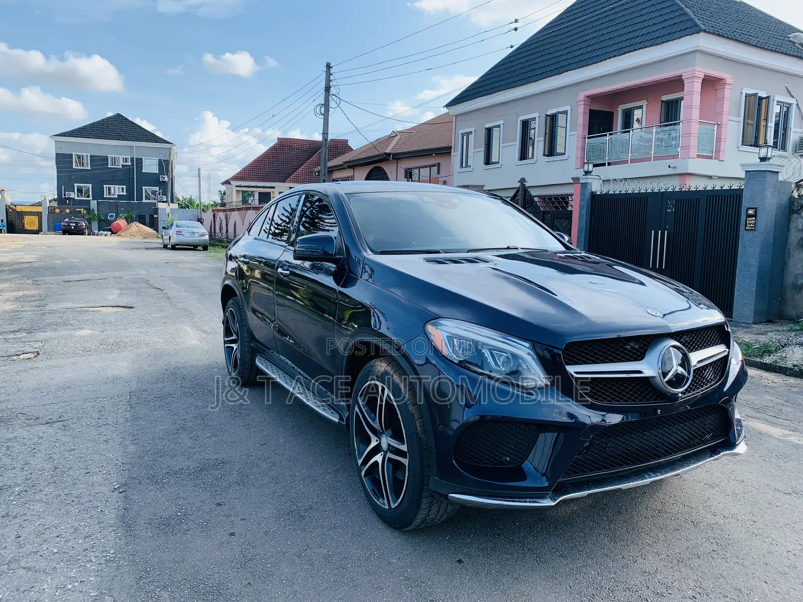 Mercedes-Benz GLE-Class 2018 Blue