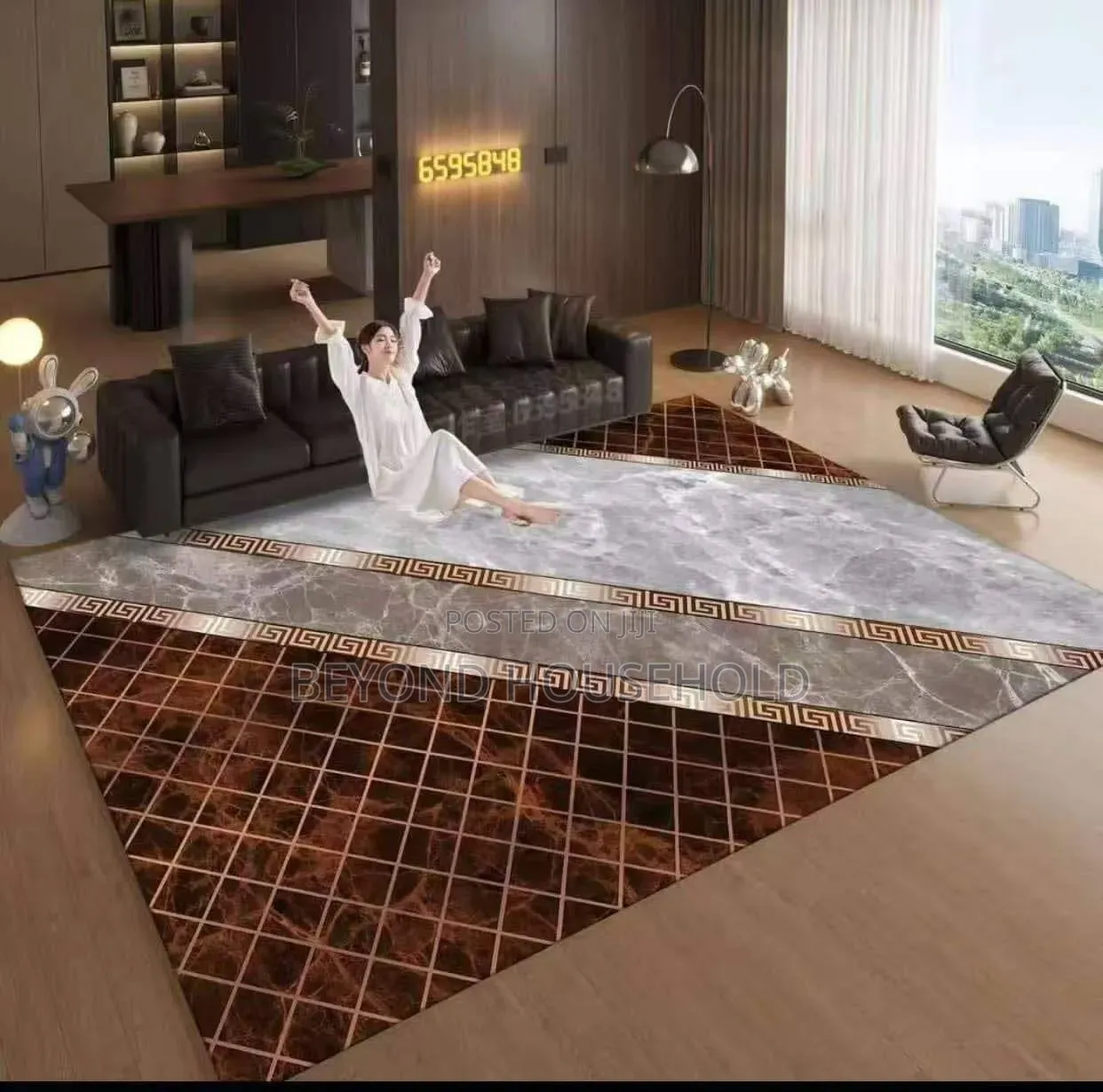 7ft by 5ft Modern Center Rug – Living Room Center Rug