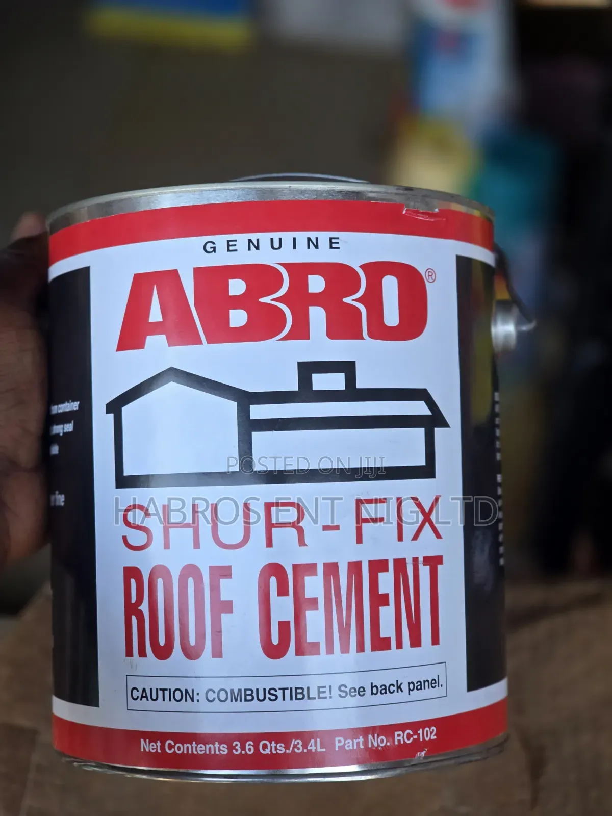 Abro Shur-Fix Roof Cement