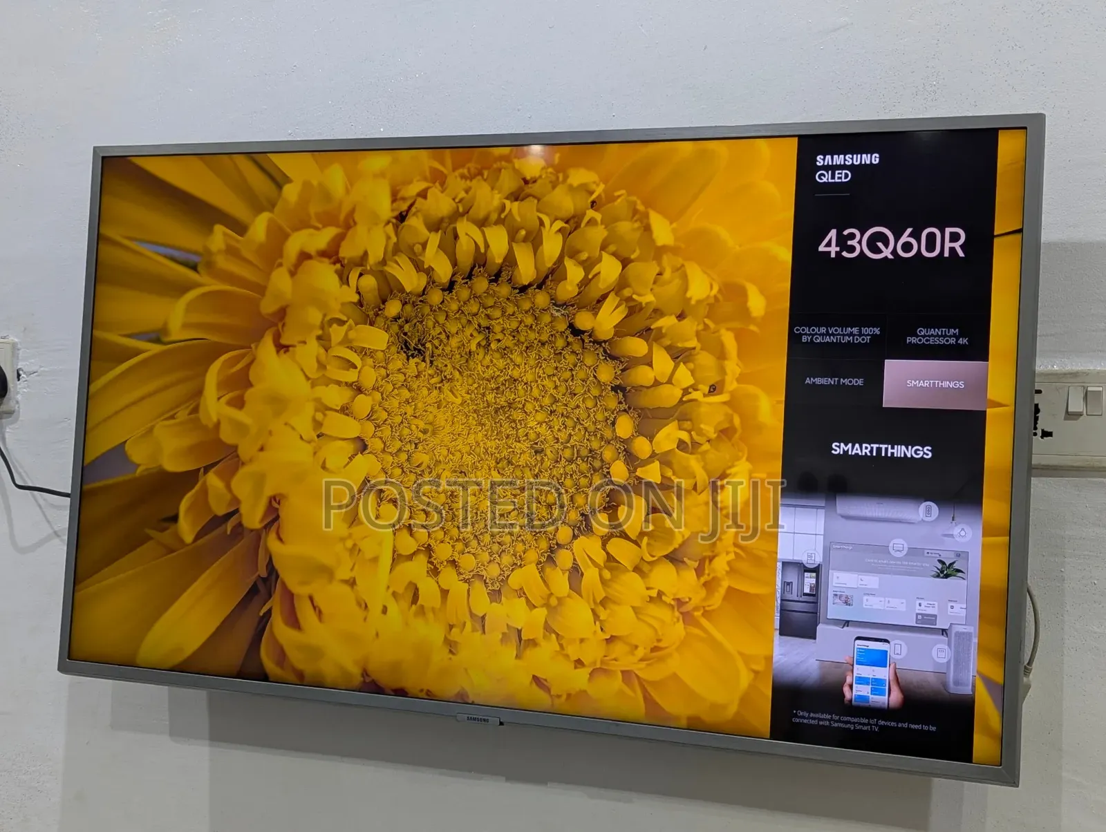 Samsung 43" Inches Qled Q60R Sleek Design Smart TV 2019Model