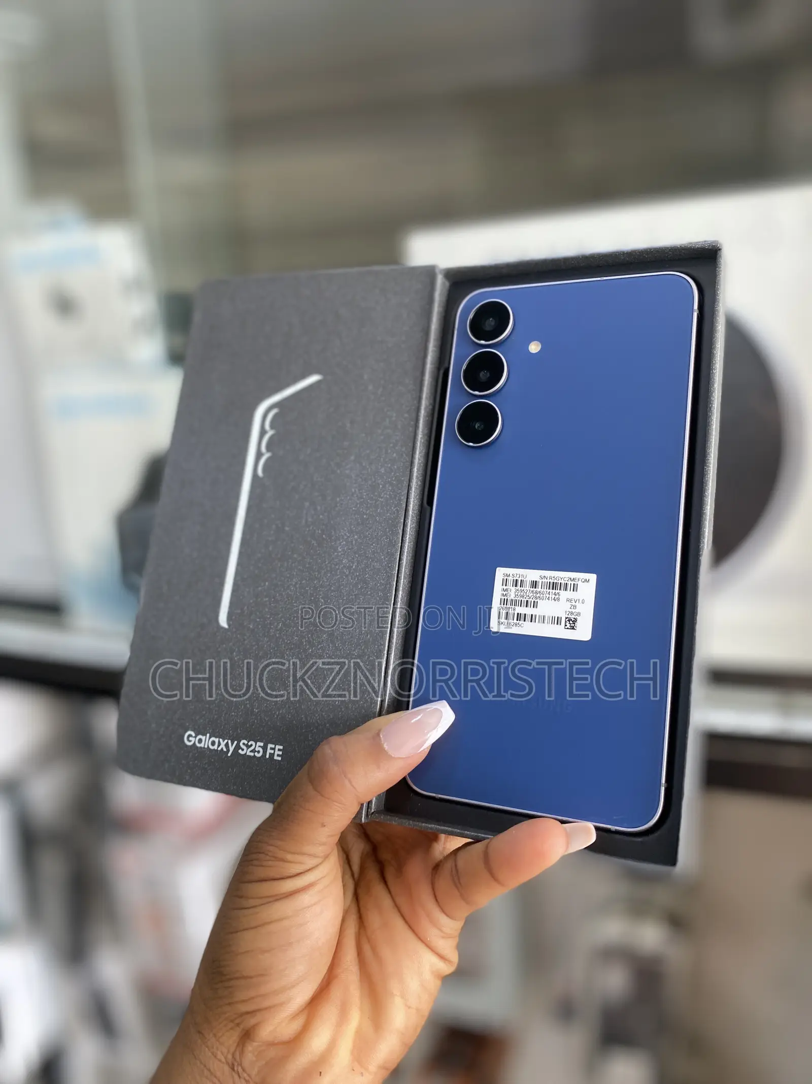 Samsung Galaxy S25 FE 128 GB Blue