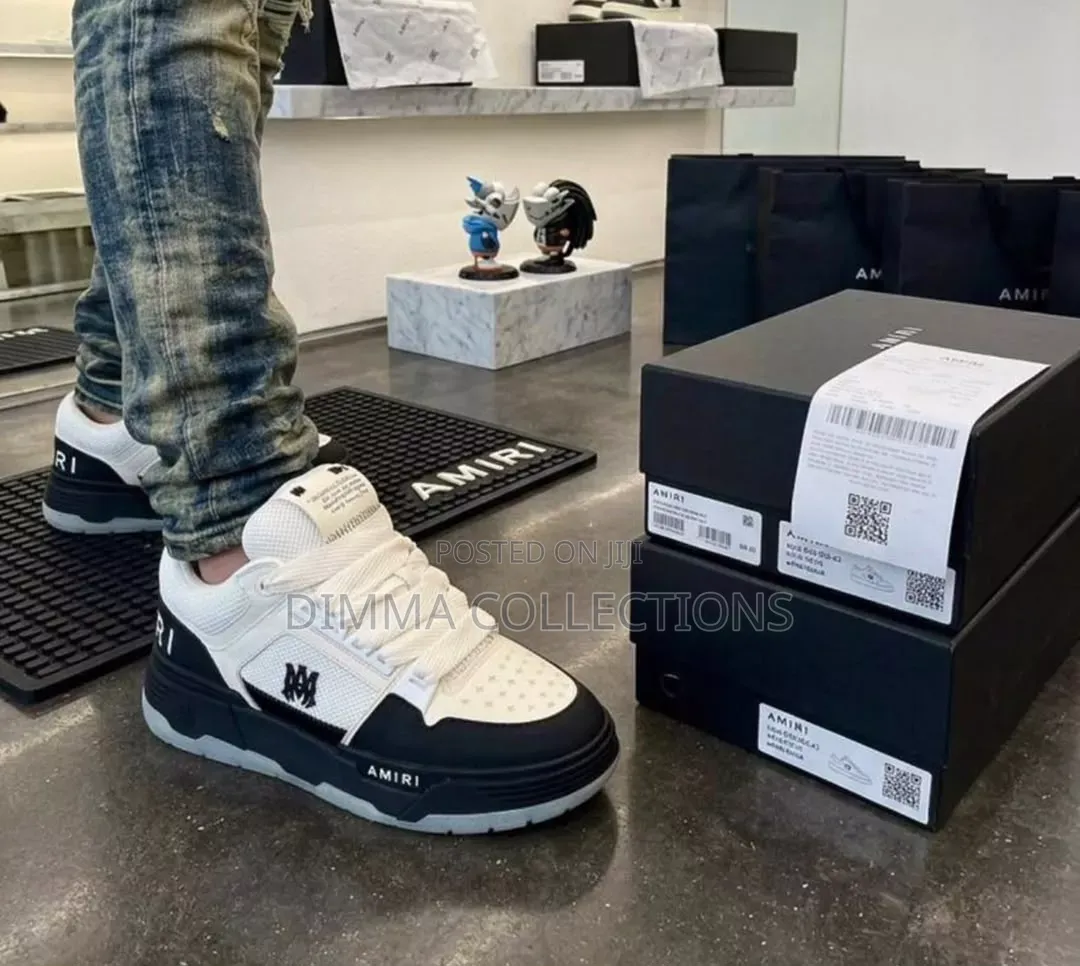 Black White amiri Sneakers * Available :